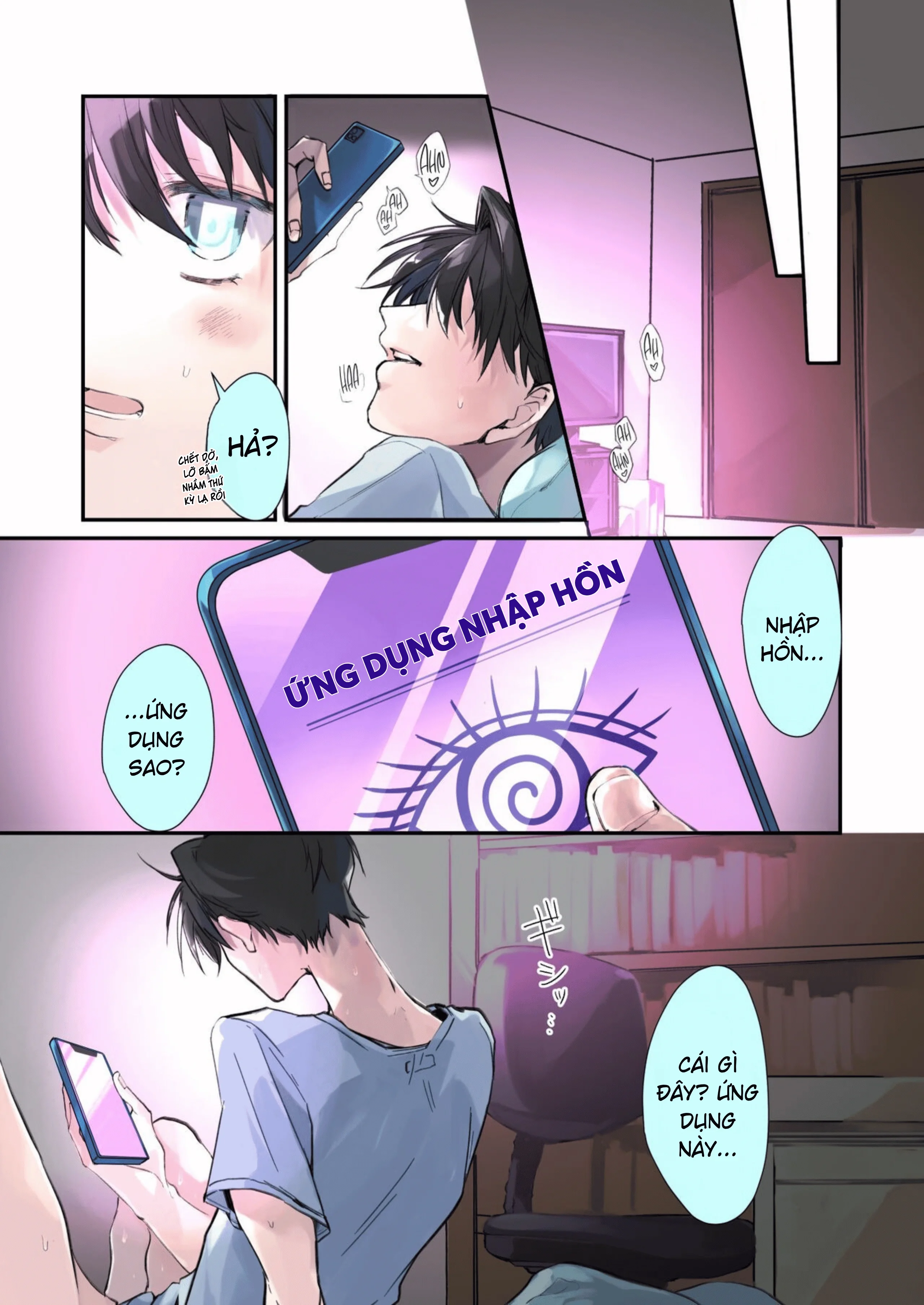 Ứng Dụng Nhập Hồn Vào Cô Gái TS ~Một cô nàng TS... - Chap 1 - 1