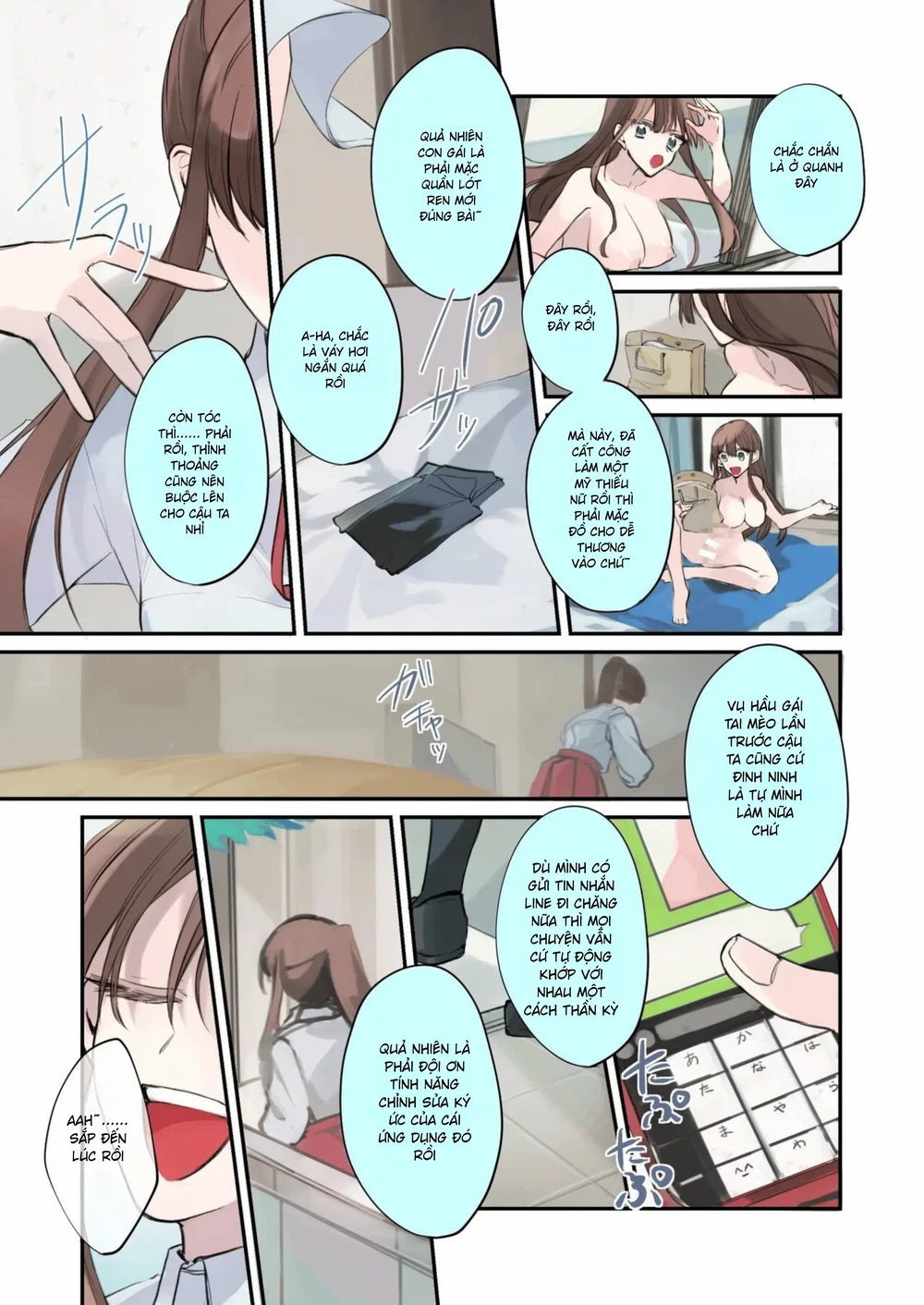 Ứng Dụng Nhập Hồn Vào Cô Gái TS ~Một cô nàng TS... - Chap 1 - 47