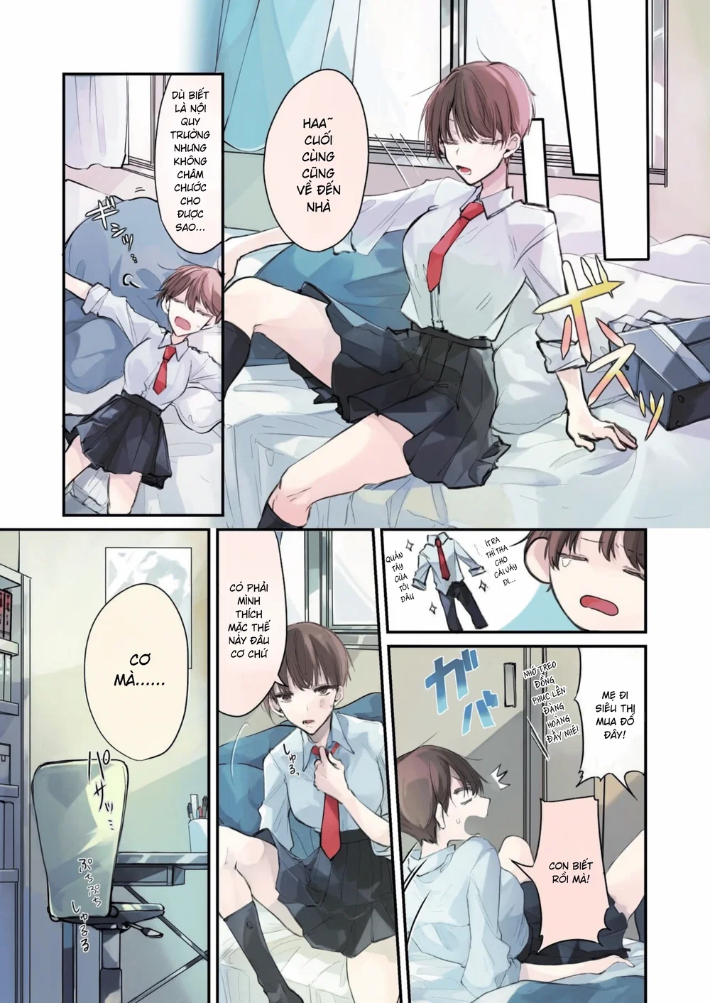 Ứng Dụng Nhập Hồn Vào Cô Gái TS ~Một cô nàng TS... - Chap 1 - 6