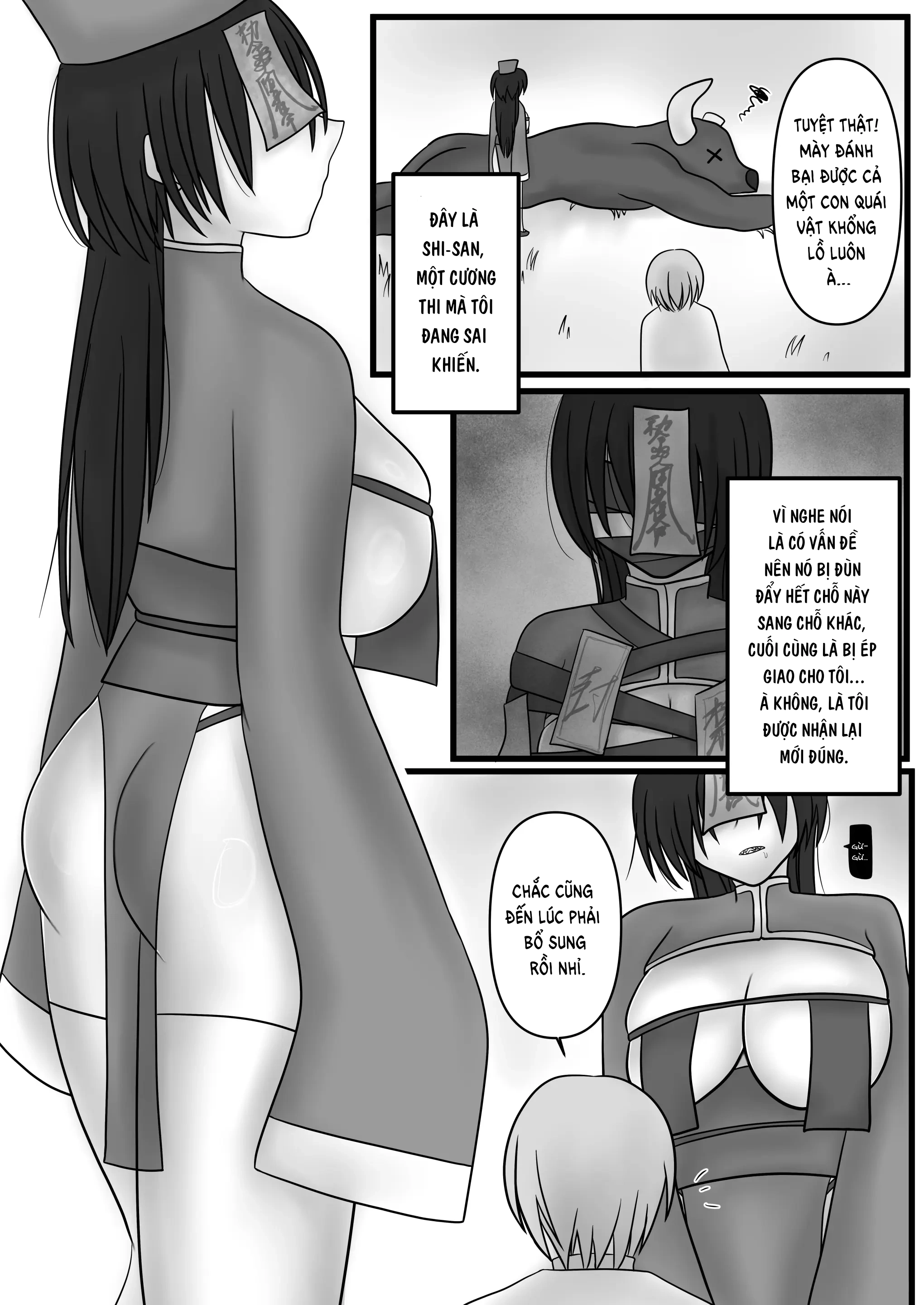 Nhũng trò vui dâm dục của cương thi futanari - Chap 1 - 4