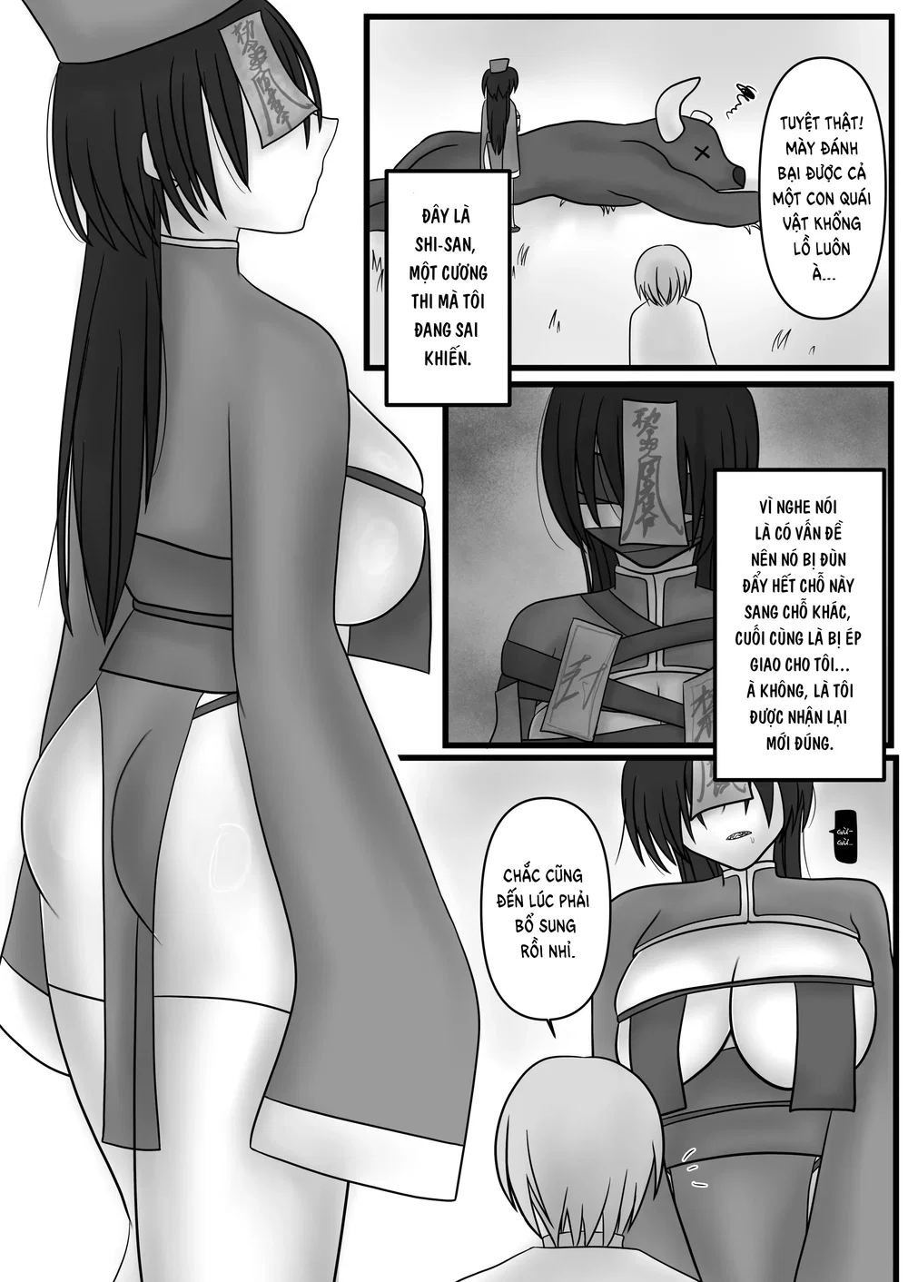 Nhũng trò vui dâm dục của cương thi futanari - Chap 1 - 4