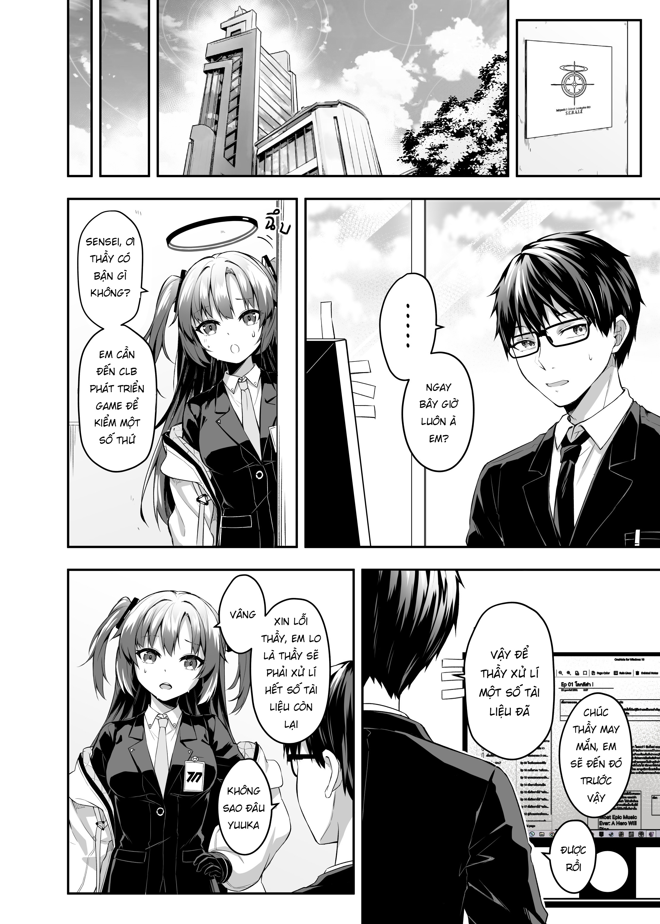 Ngập Tràn Tình Yêu Cũng Với Bé Cáo - Chap 2 - 3