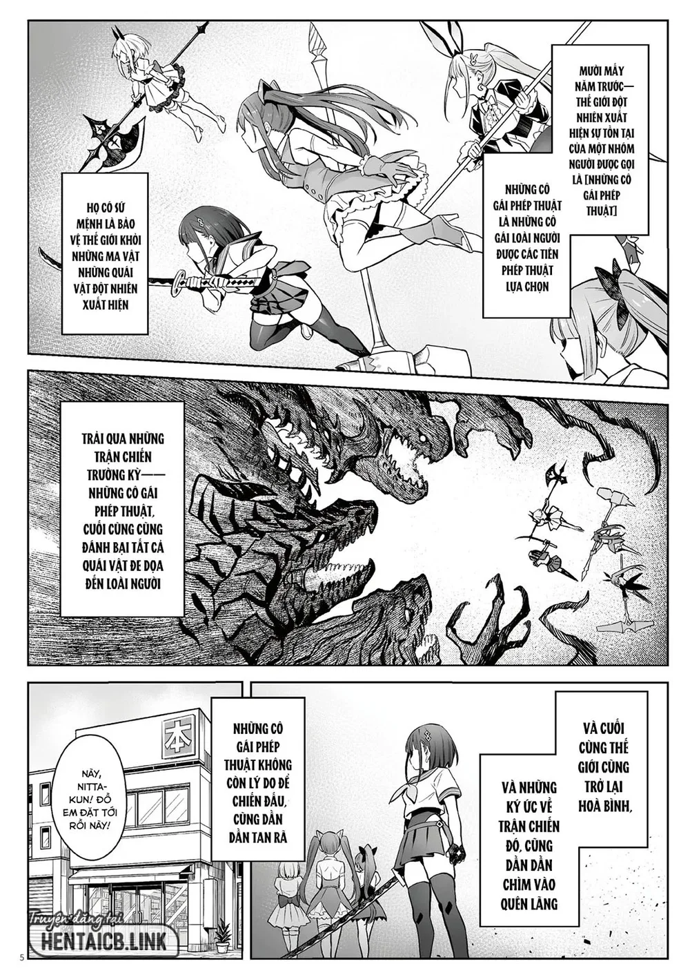 Former Magical Girl’s Family Story: Tsuki - Chap 2 - 4