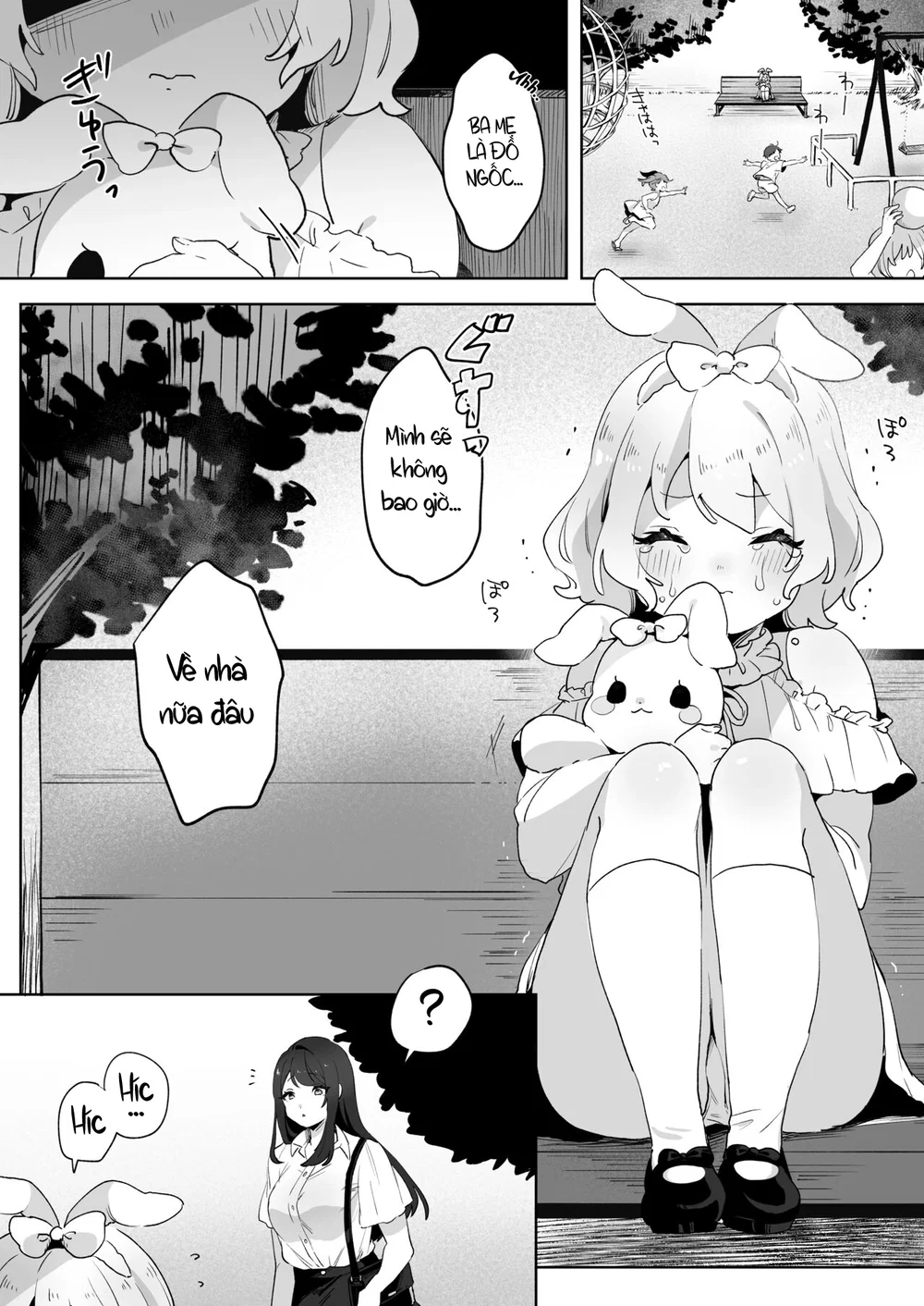 Cô bé bỏ nhà và chị gái futa - Chap 1 - 1 Cô bé bỏ nhà và chị gái futa - Chap 1 - 1
