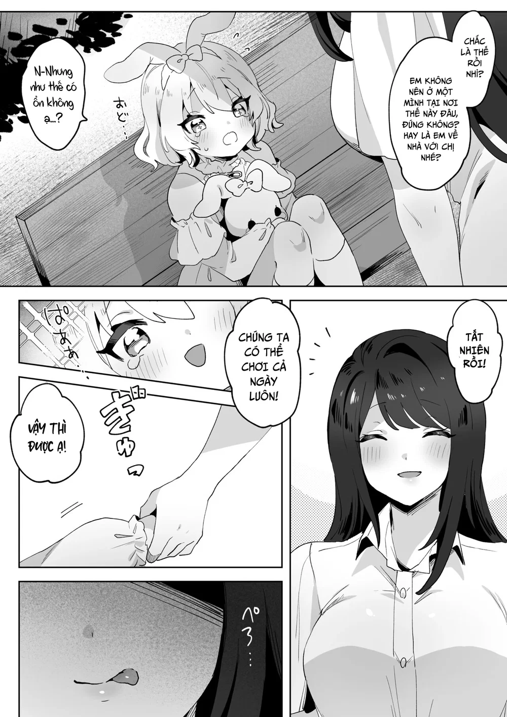 Cô bé bỏ nhà và chị gái futa - Chap 1 - 3 Cô bé bỏ nhà và chị gái futa - Chap 1 - 3