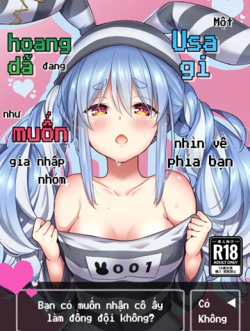 Một Usagi hoang dã đang nhìn về phía bạn như mu...