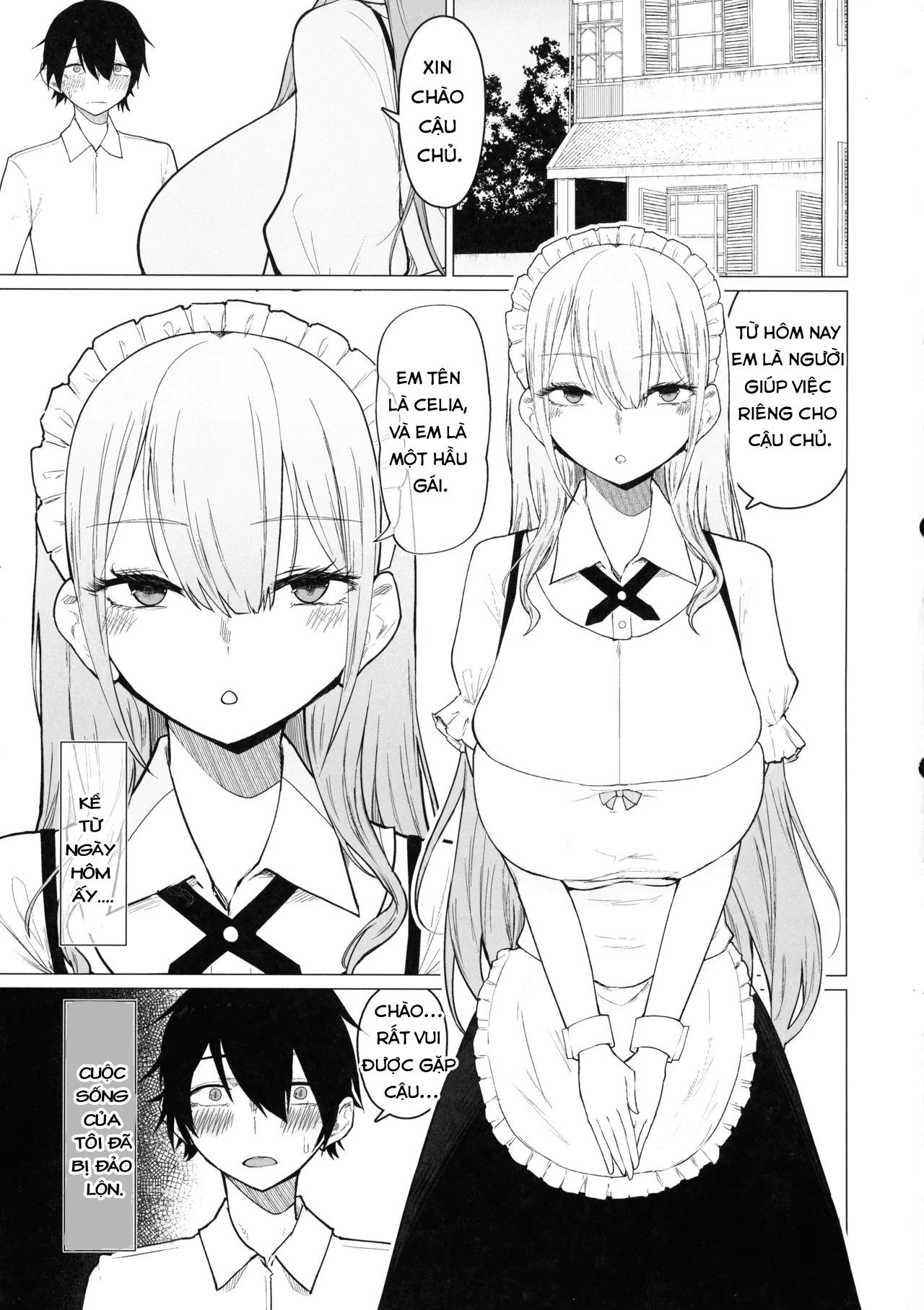 Goshujin-sama, Honto ni Oppai Sukidesu ne. - chap 1 - 3