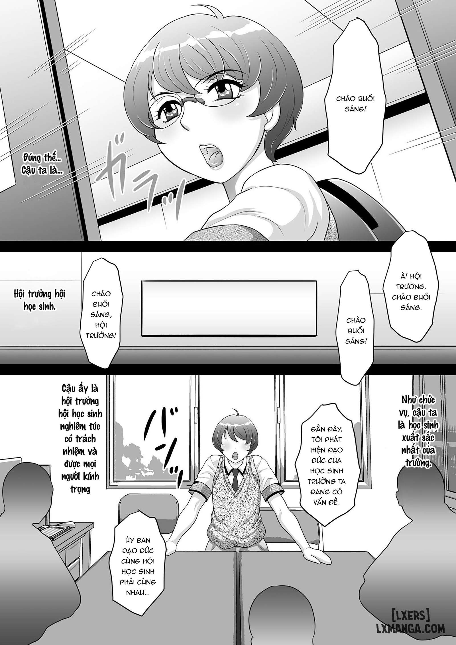 Ki no Tsuyoi Seitokaichou Hikaru-kun Ketsuiki S... - Chap 1 - 2