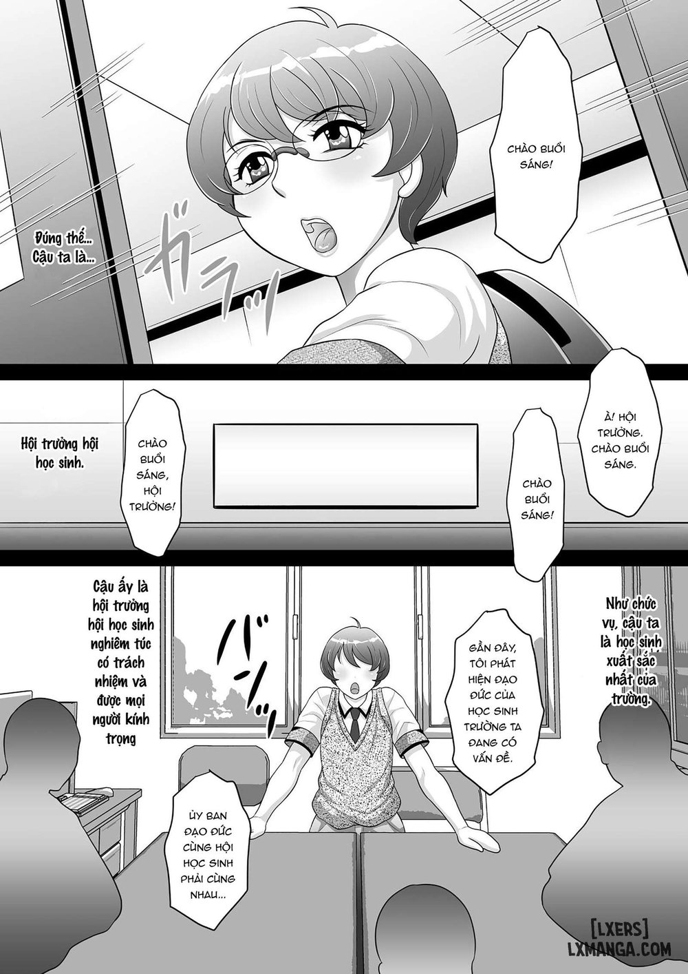 Ki no Tsuyoi Seitokaichou Hikaru-kun Ketsuiki S... - Chap 1 - 2