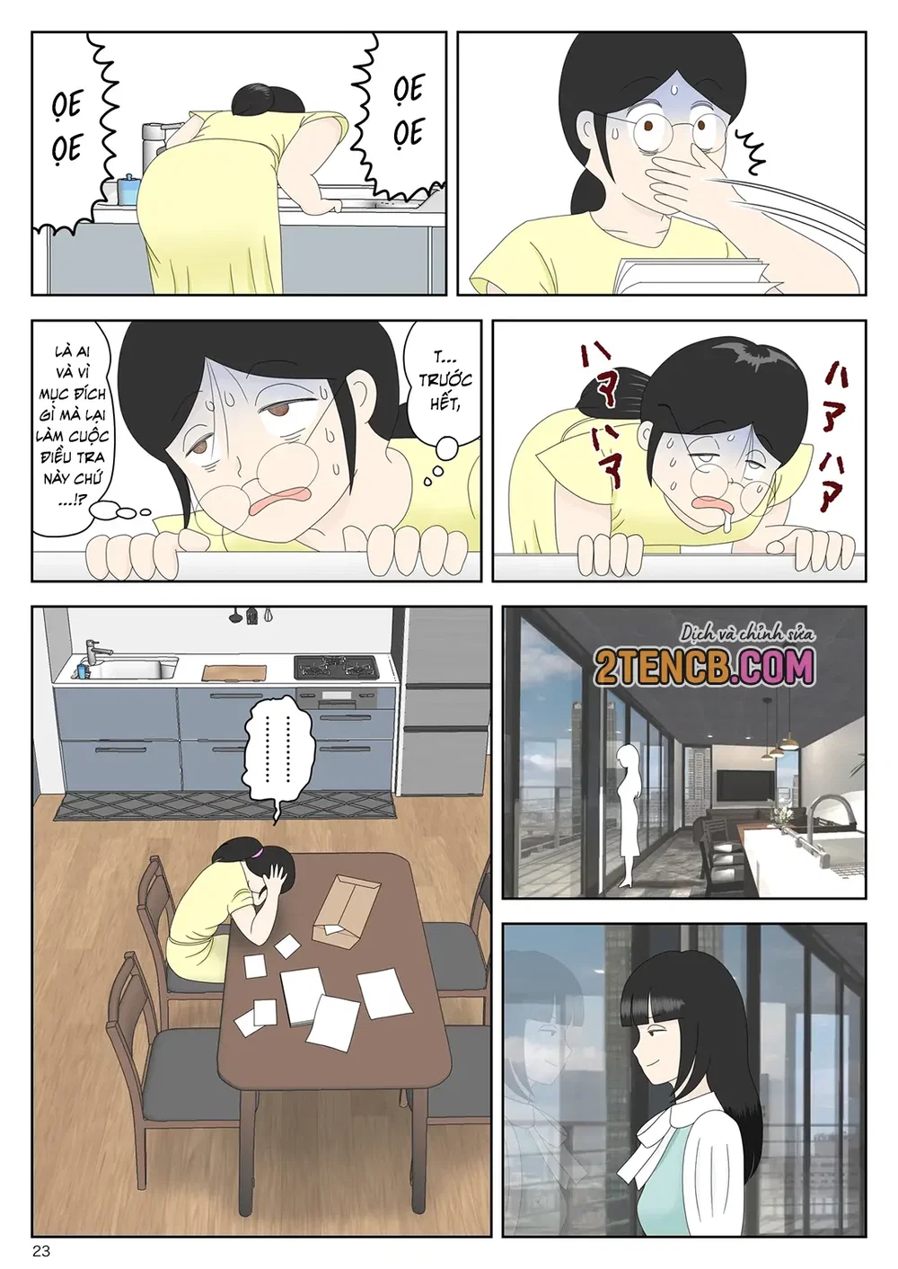 Bị mẹ phát hiện đang rình trộm thủ dâm [Onaneta... - Chap 10 - 23