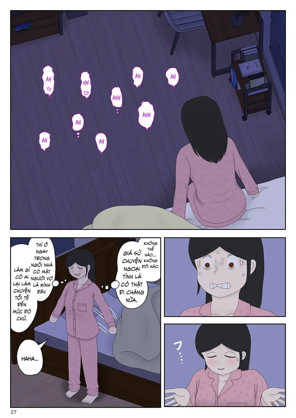Bị mẹ phát hiện đang rình trộm thủ dâm [Onaneta... - Chap 10 - 27