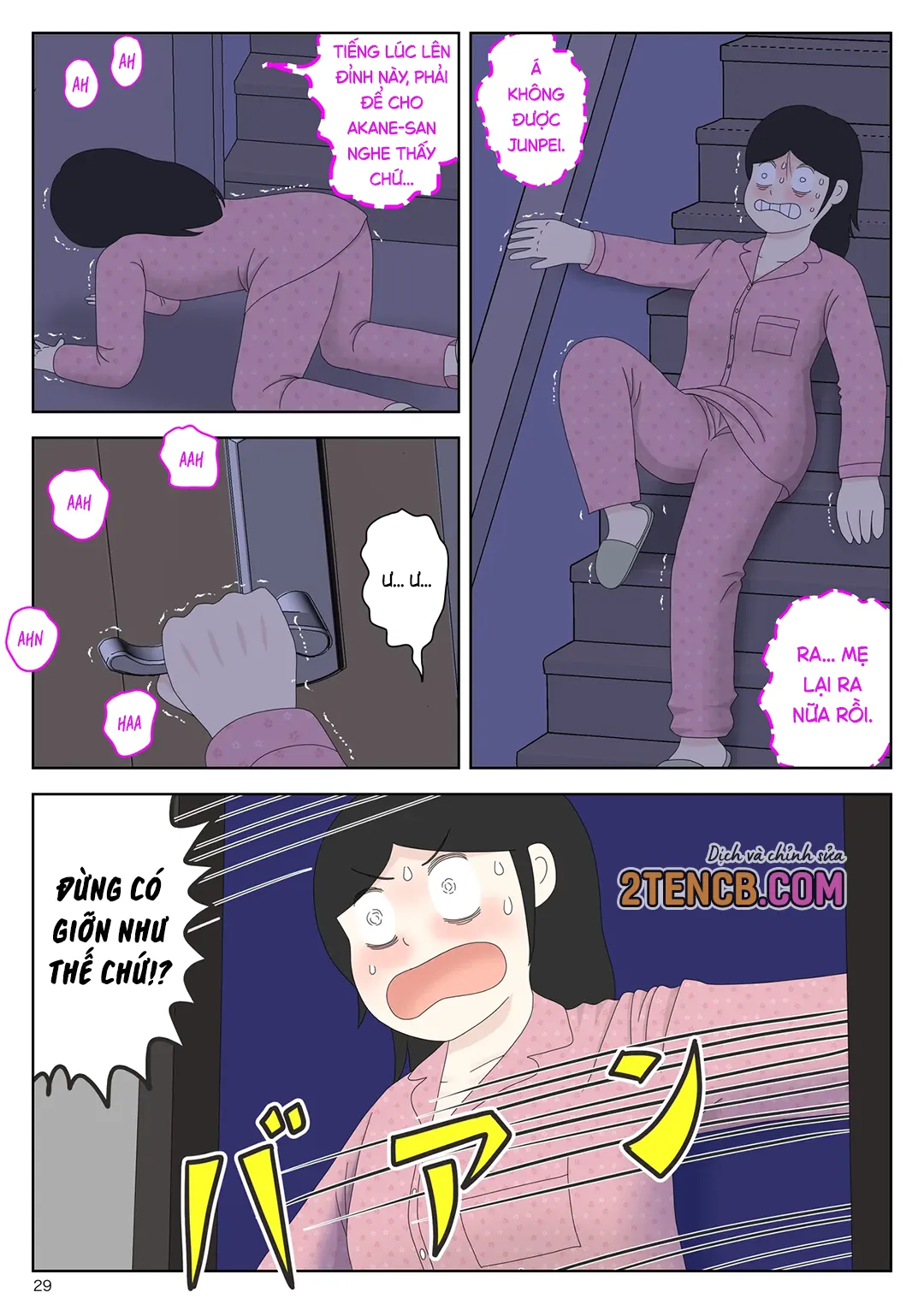 Bị mẹ phát hiện đang rình trộm thủ dâm [Onaneta... - Chap 10 - 29