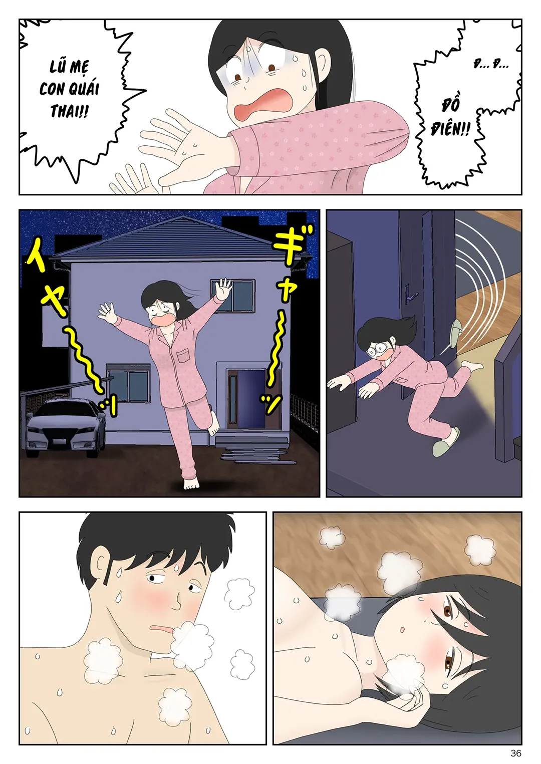 Bị mẹ phát hiện đang rình trộm thủ dâm [Onaneta... - Chap 10 - 36