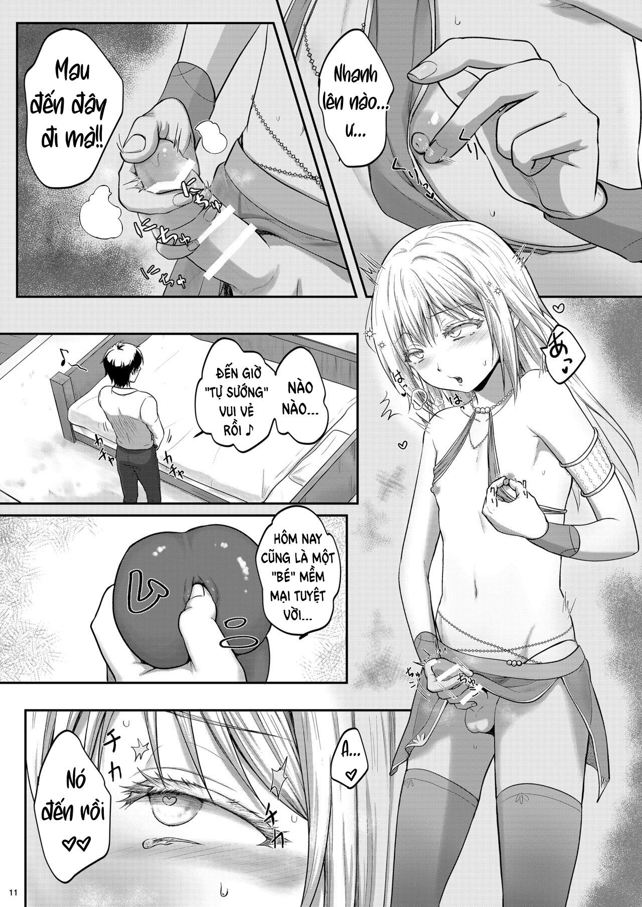 Lỗ đít của mình kết nối với món đồ chơi ma thuậ... - Chap 1 - 12