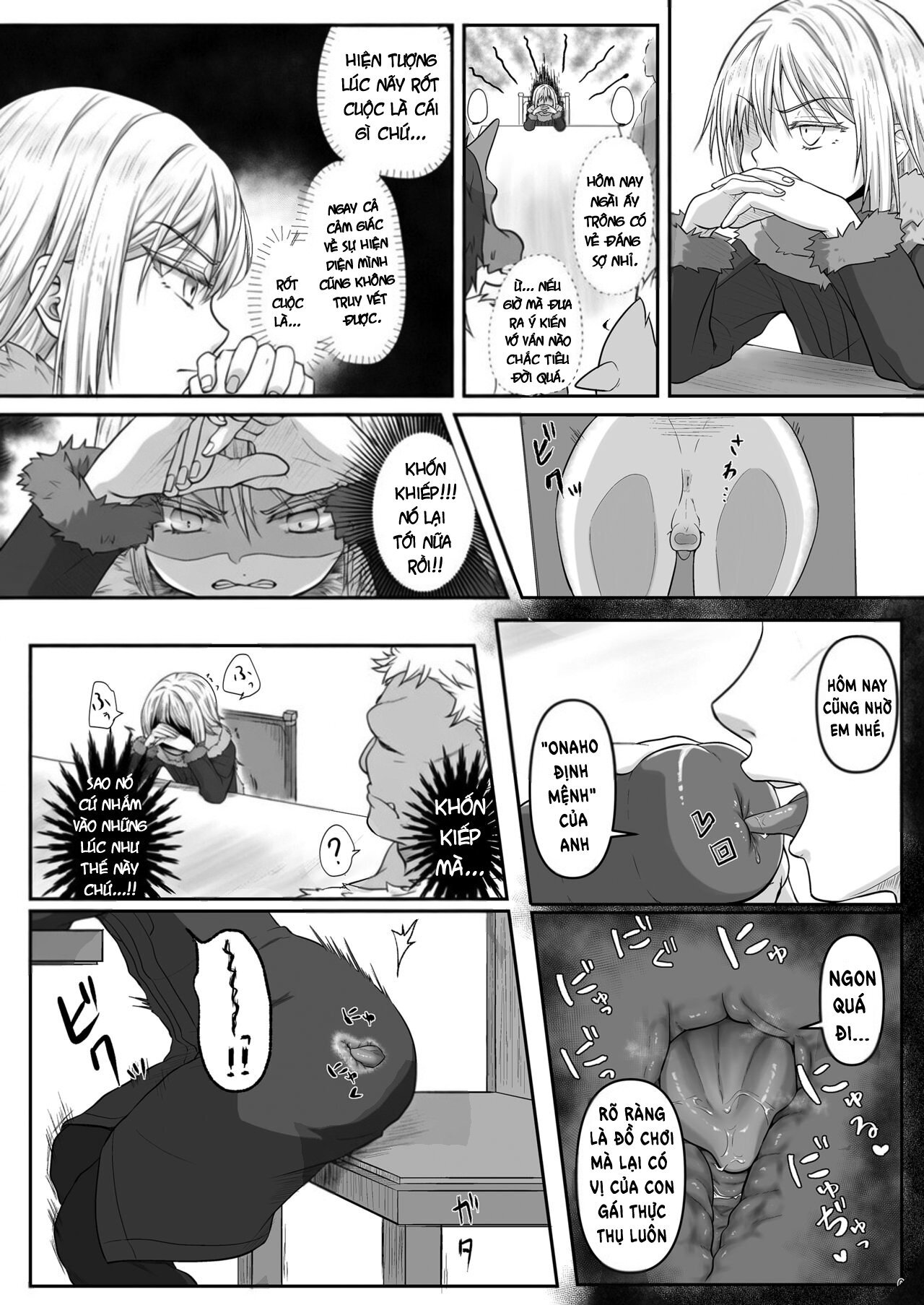 Lỗ đít của mình kết nối với món đồ chơi ma thuậ... - Chap 1 - 7