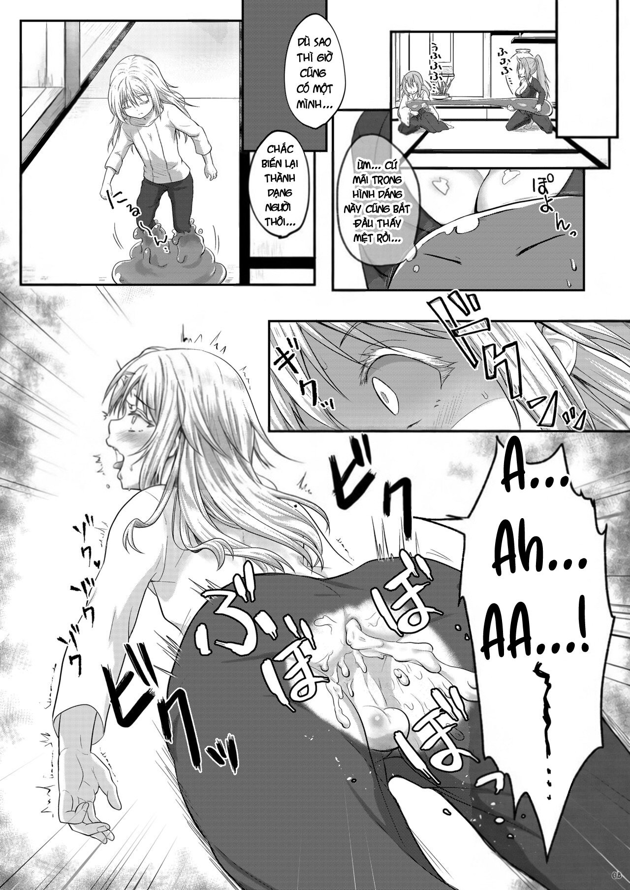 Lỗ đít của mình kết nối với món đồ chơi ma thuậ... - Chap 1 - 9