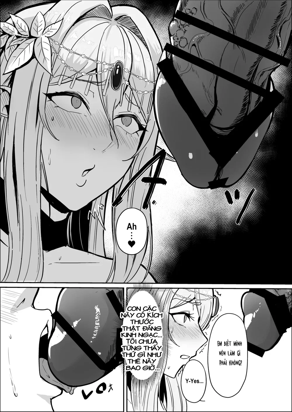 Torawareta Elf Touzen Seidorei no Kei - Oneshot - 23