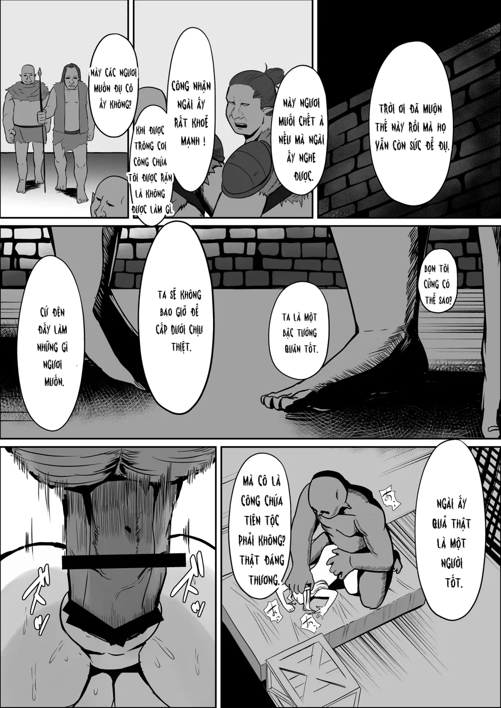 Torawareta Elf Touzen Seidorei no Kei - Oneshot - 31