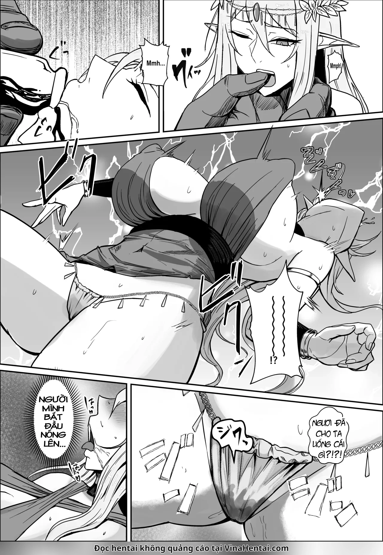 Torawareta Elf Touzen Seidorei no Kei - Oneshot - 9