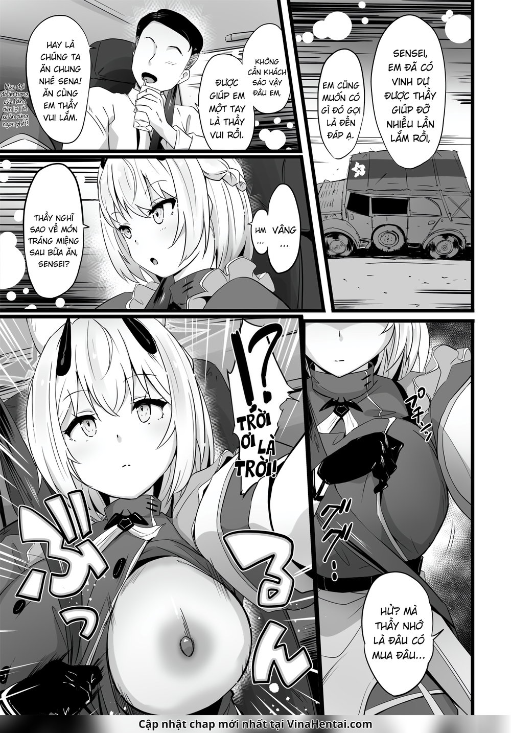 Sena đi chơi xa trên con xe ba ga "Horch 108" - Chap 1 - 4