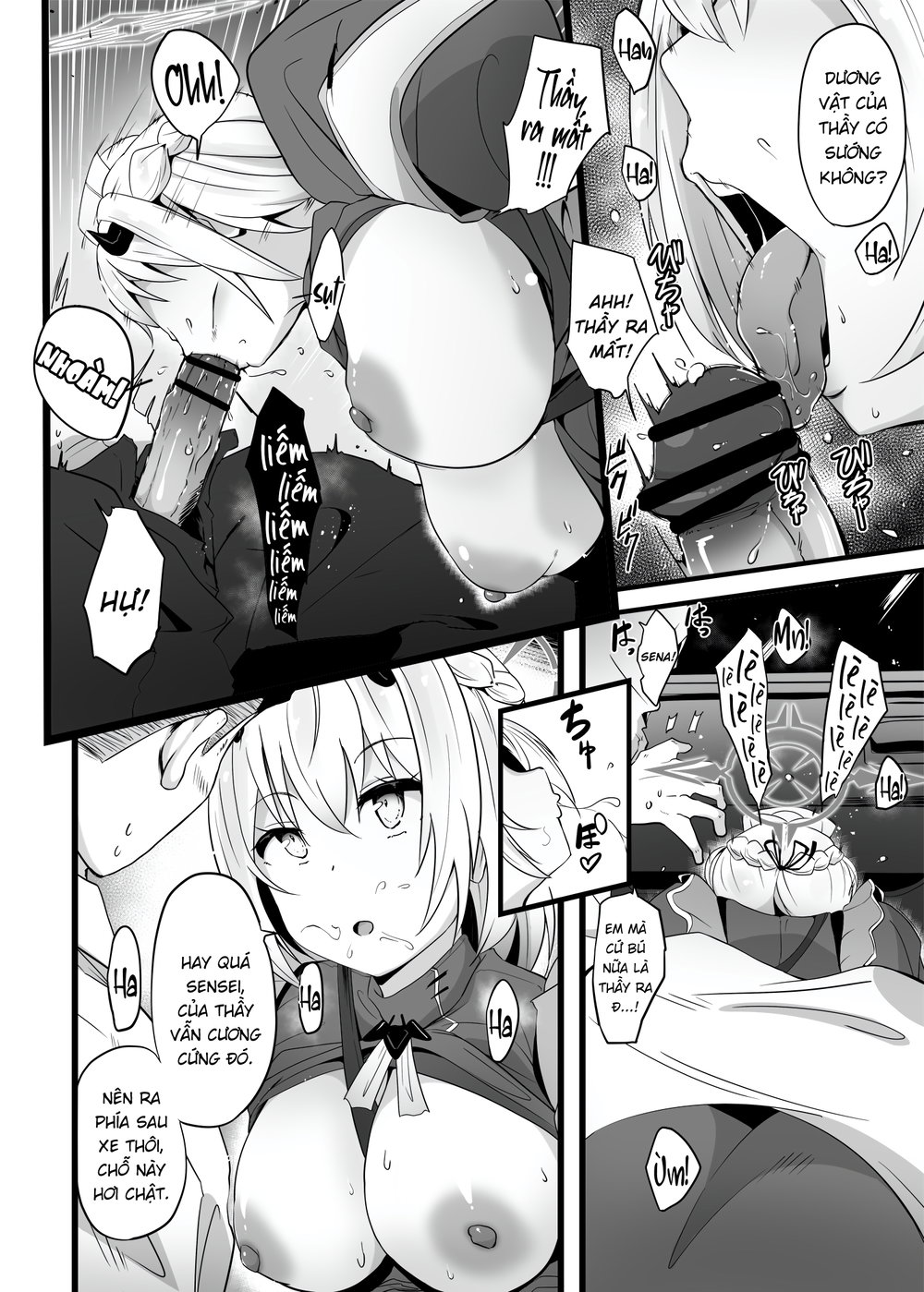 Sena đi chơi xa trên con xe ba ga "Horch 108" - Chap 1 - 9