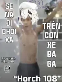 Sena đi chơi xa, trên con xe ba ga "Horch 108"