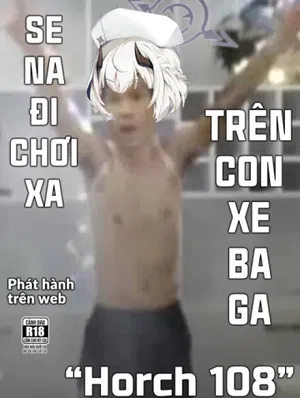 Sena đi chơi xa, trên con xe ba ga "Horch 108"
