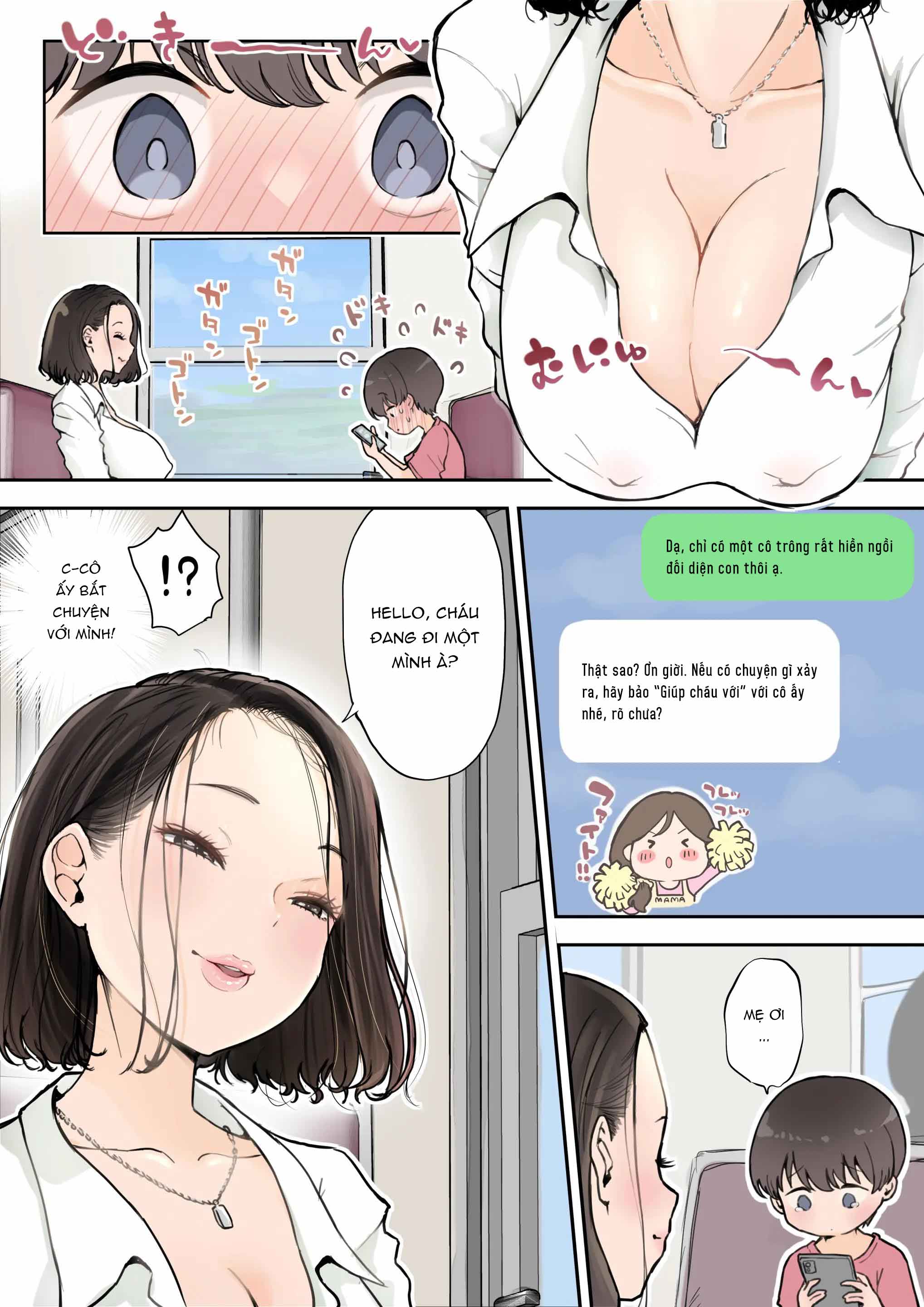 Chị gái đối diện trông khả nghi quáaa ! - Chap 1 - 4