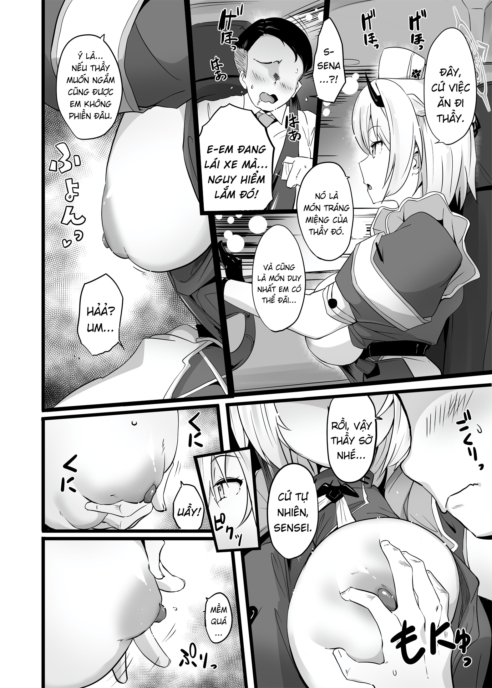 Sena đi chơi xa, trên con xe ba ga "Horch 108" - Chap 1 - 5