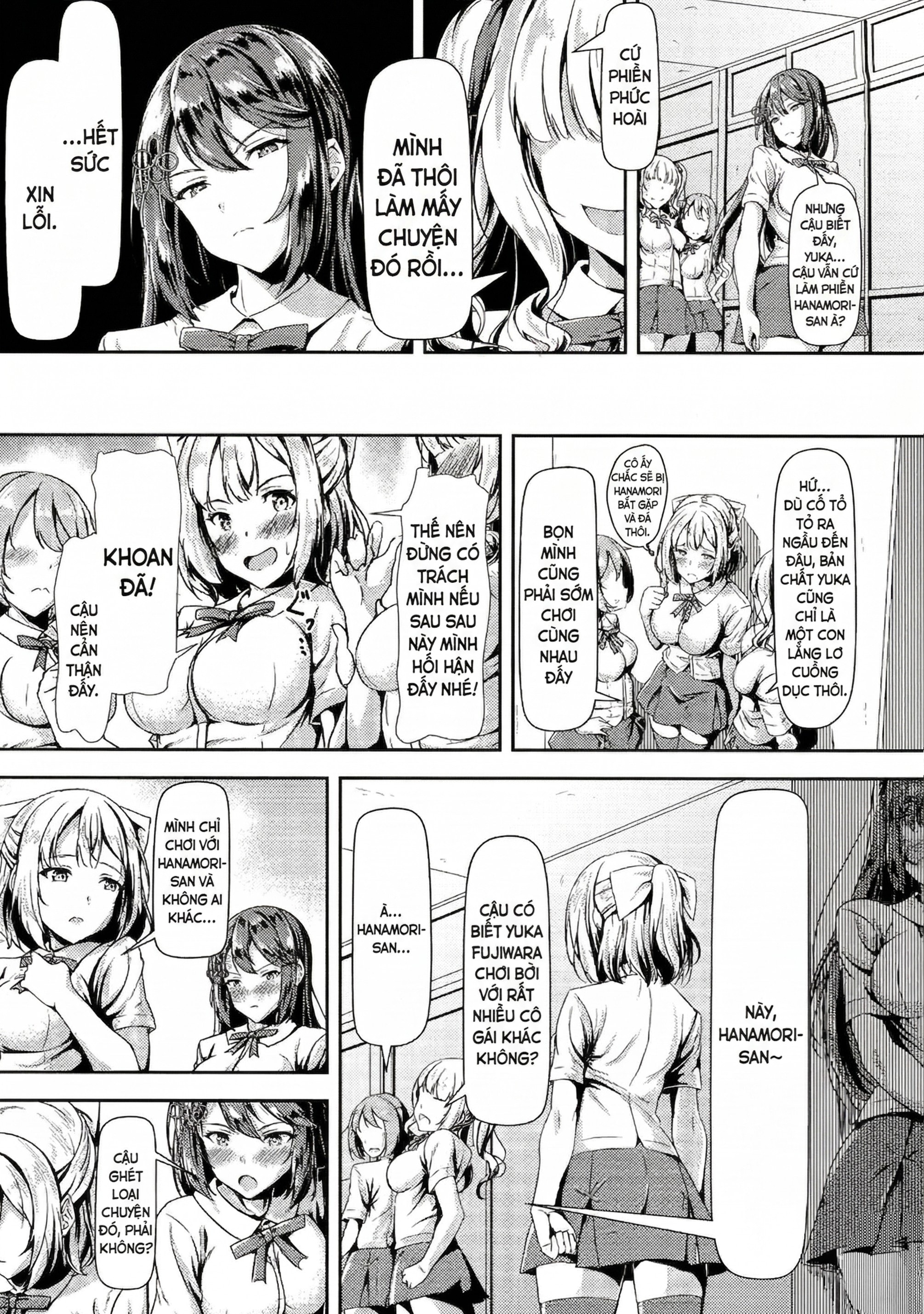 Kurokami LONG Futanari-chan to Jyunai SEX ga Sh... - Chap 1 - 15