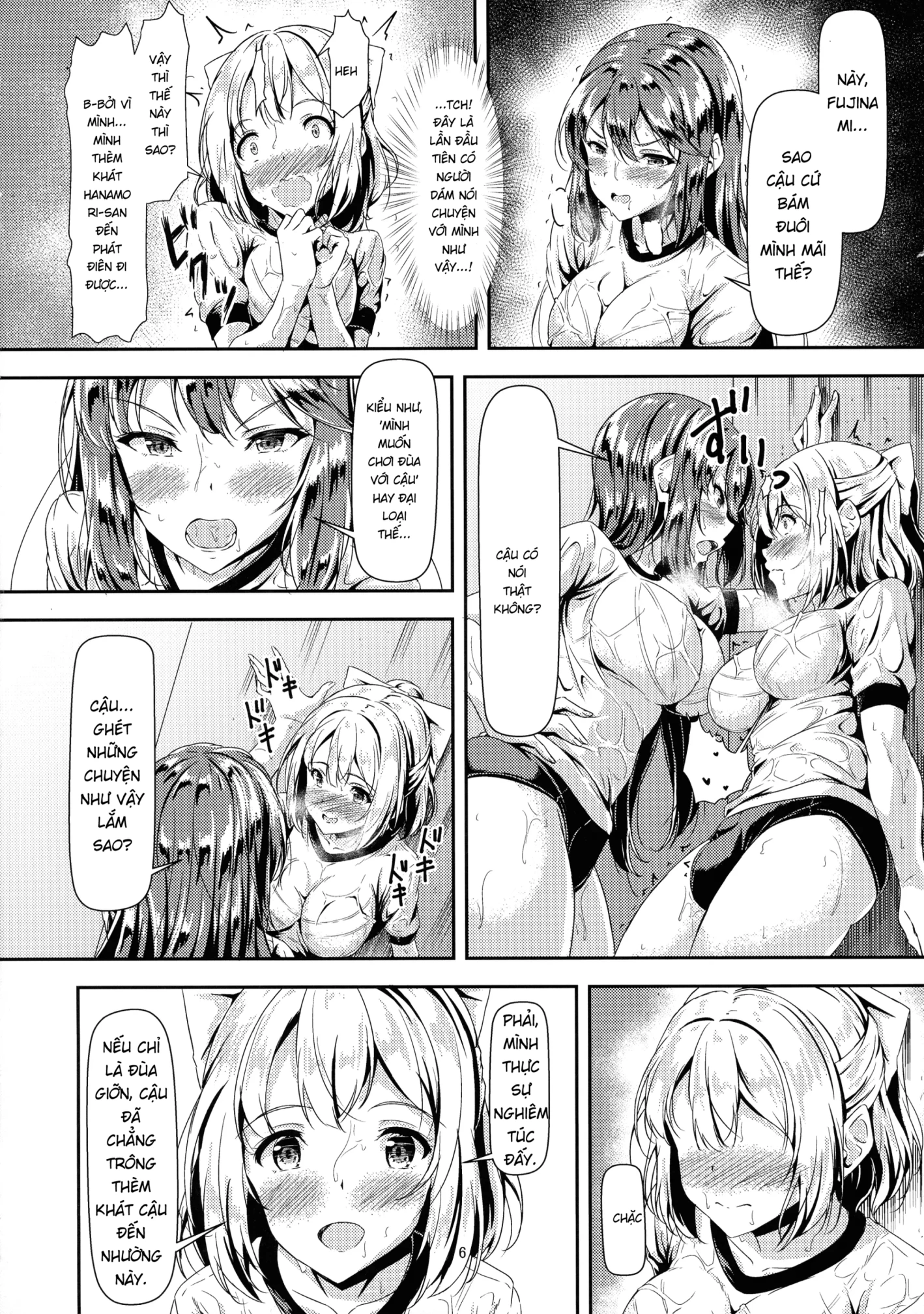 Kurokami LONG Futanari-chan to Jyunai SEX ga Sh... - Chap 1 - 6