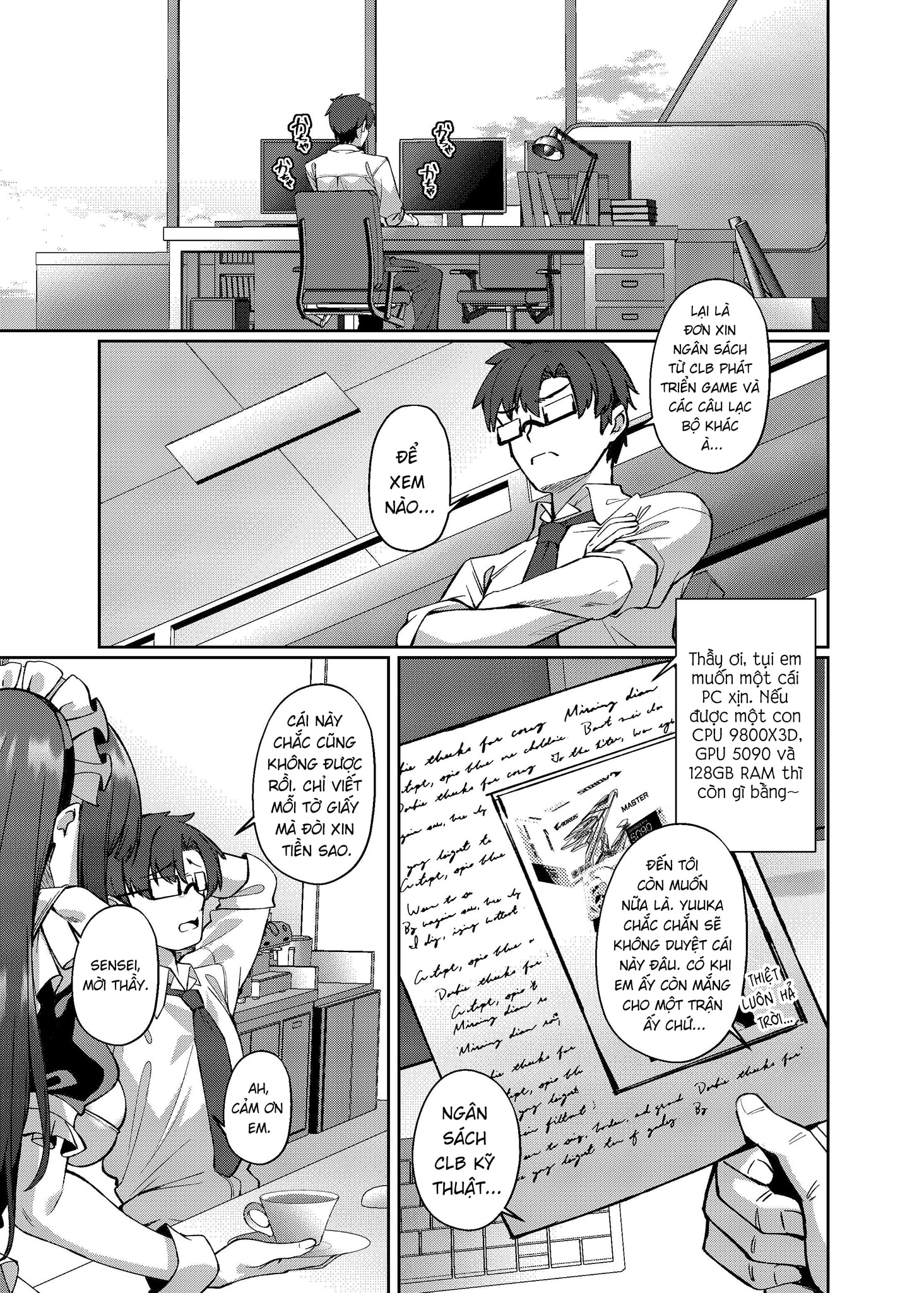 Một ngày làm hầu gái của Rio - Chap 1 - 2