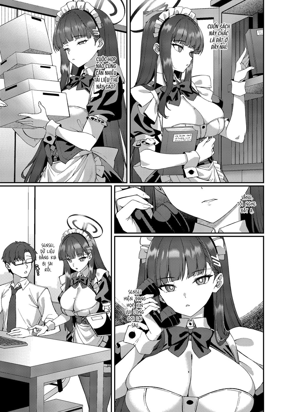 Một ngày làm hầu gái của Rio - Chap 1 - 4