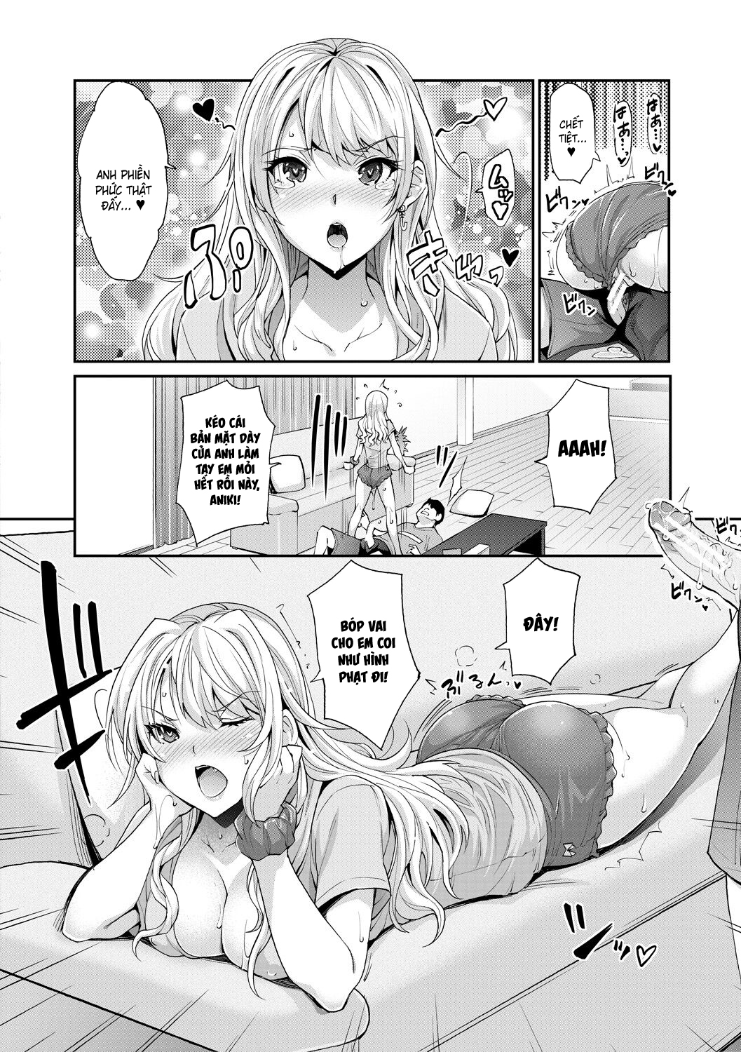 Cô em gái gyaru ra liên tục trong trò chơi thôi... - Chap 5 - 10