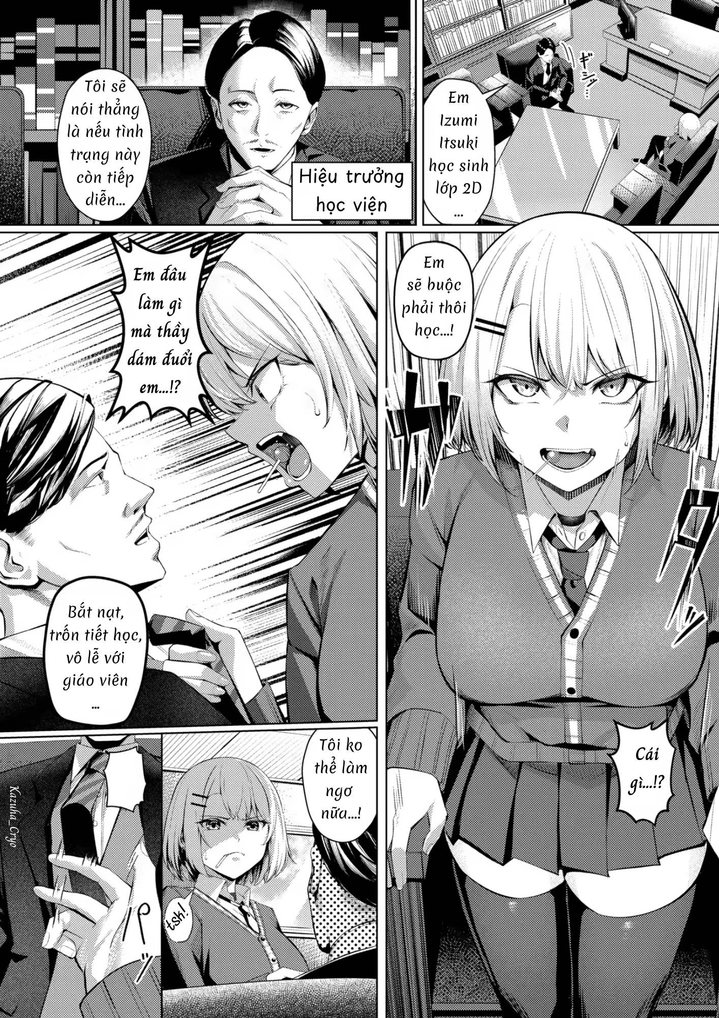 Nữ sinh cá biệt...! - Chap 1 - 4