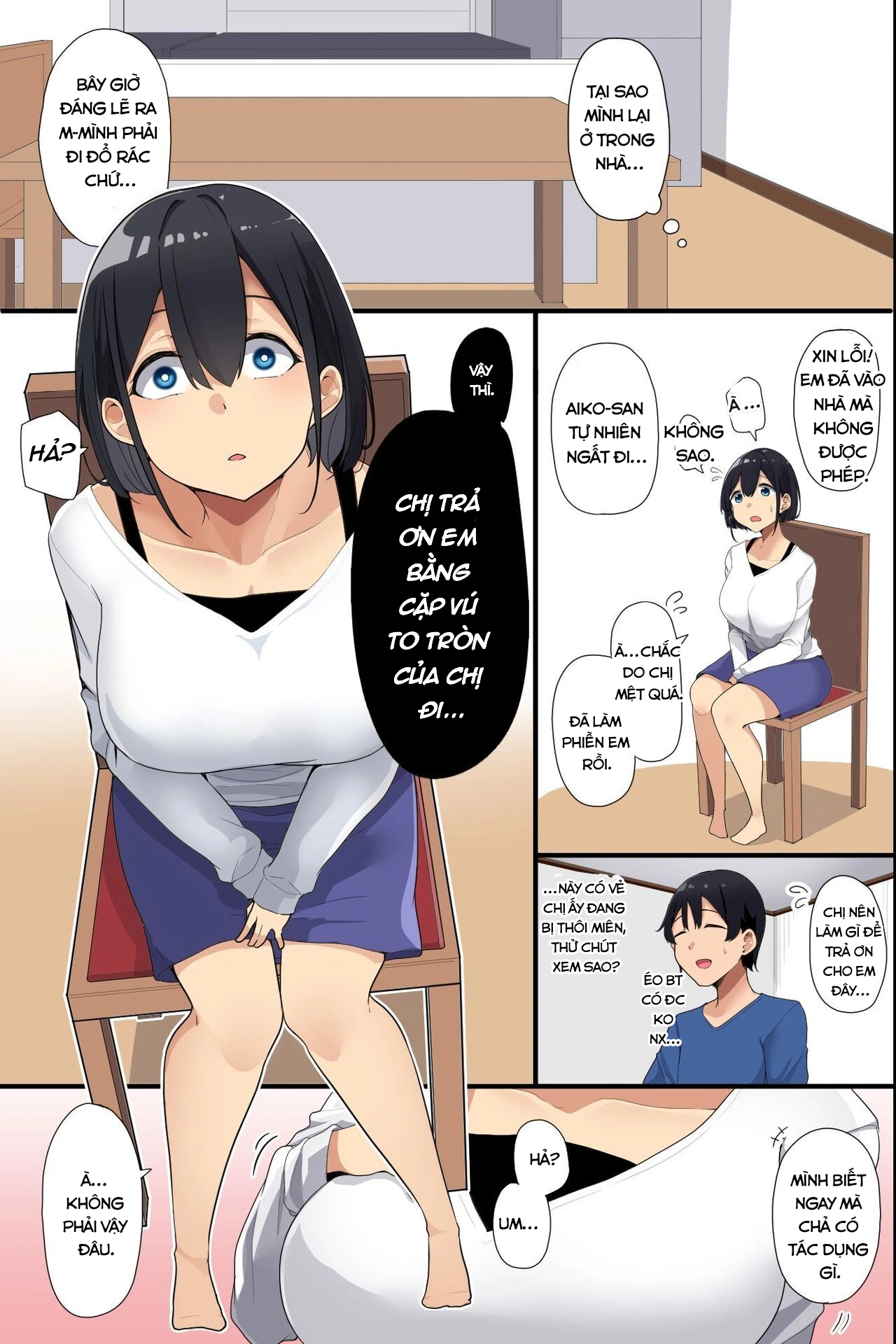 Dùng Ứng Dụng Thôi Miên : Tha Hoá Hai Mẹ Con Vó... - Chap 1 - 8