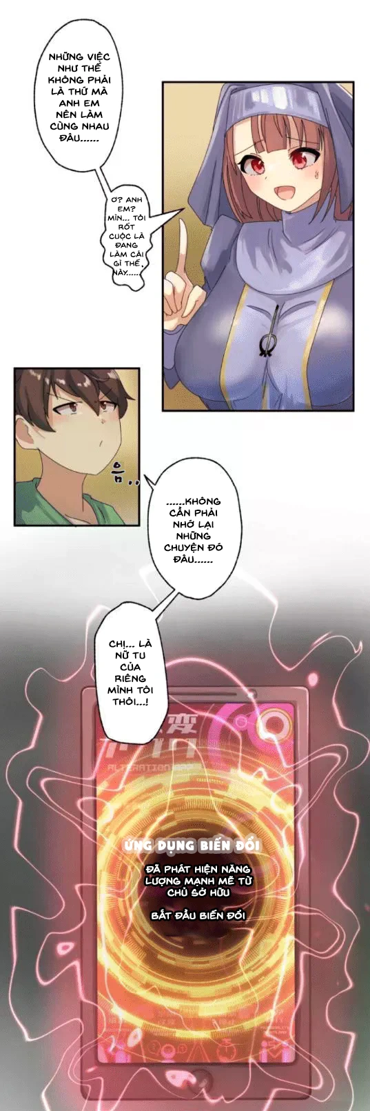 Ứng dụng biến đổi – Bạn có muốn biến anh ấy thà... - Chương 1 ( Người anh đáng ghét trở thành người chị dễ thương) - 40