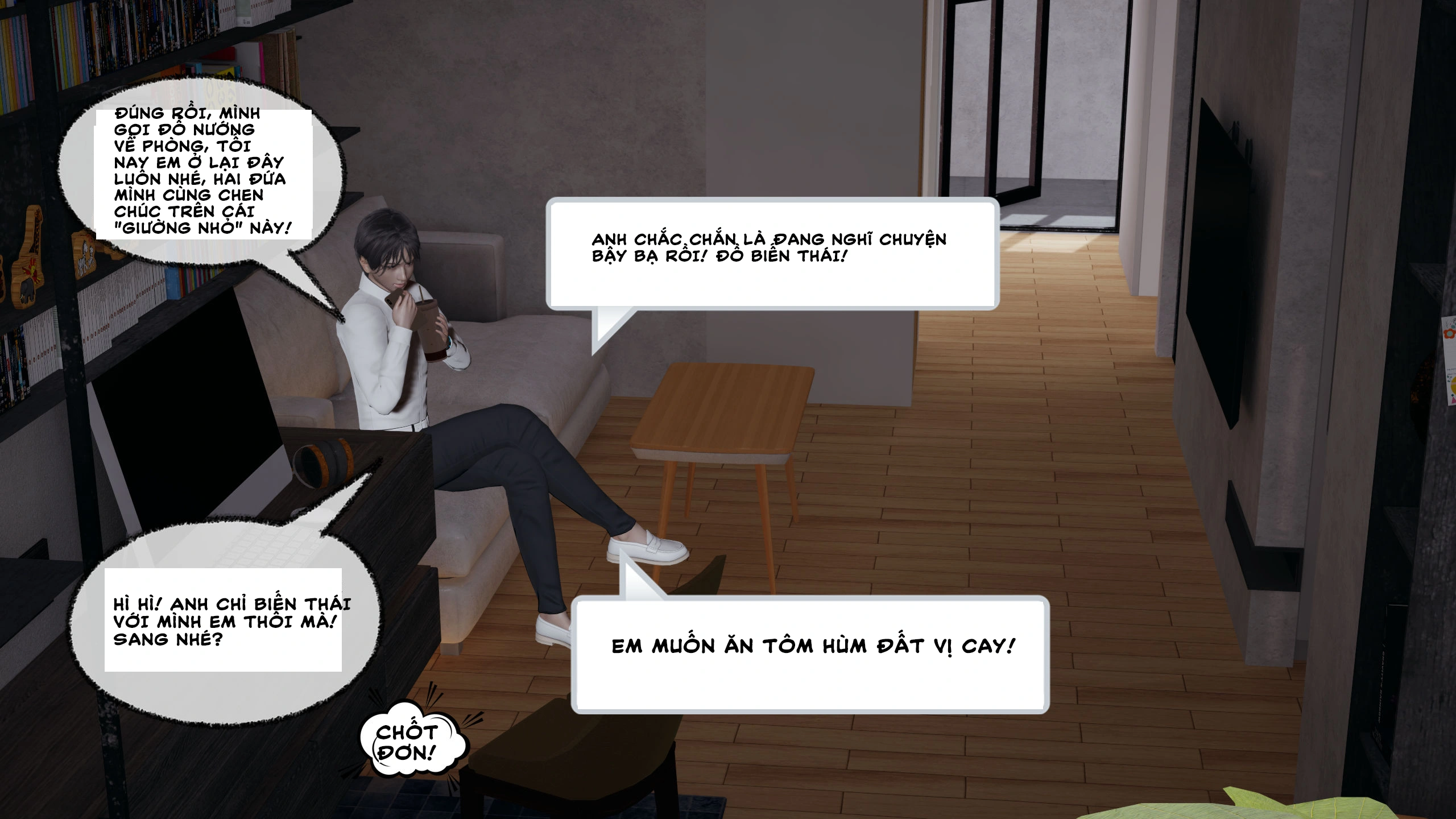 Cô bạn gái ngốc nghêch của tôi - Chap 1 - 17