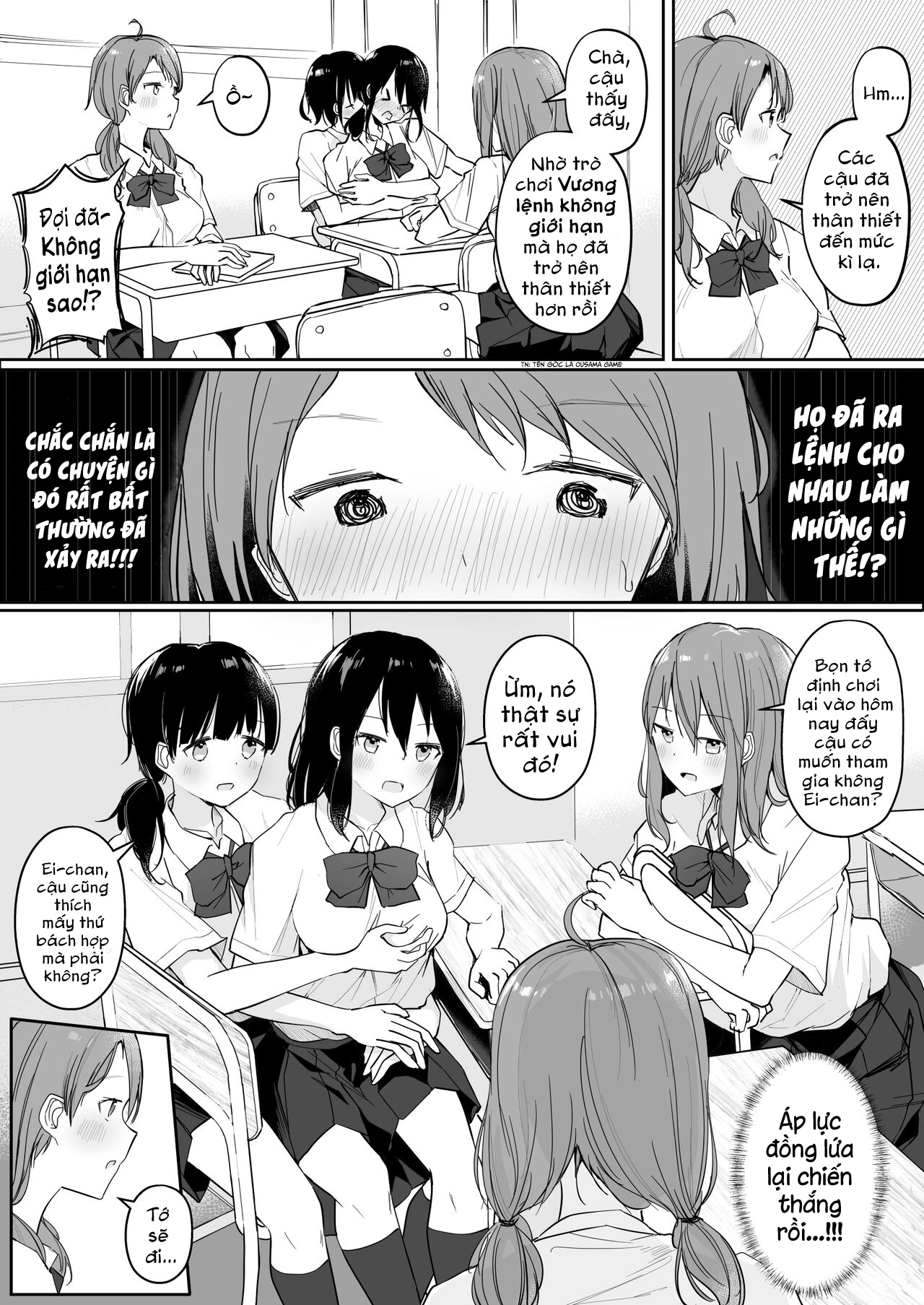 Yuri Zuki Joshi ga Nandemoari no Ousama Game Ya... - Chap 1 - 4