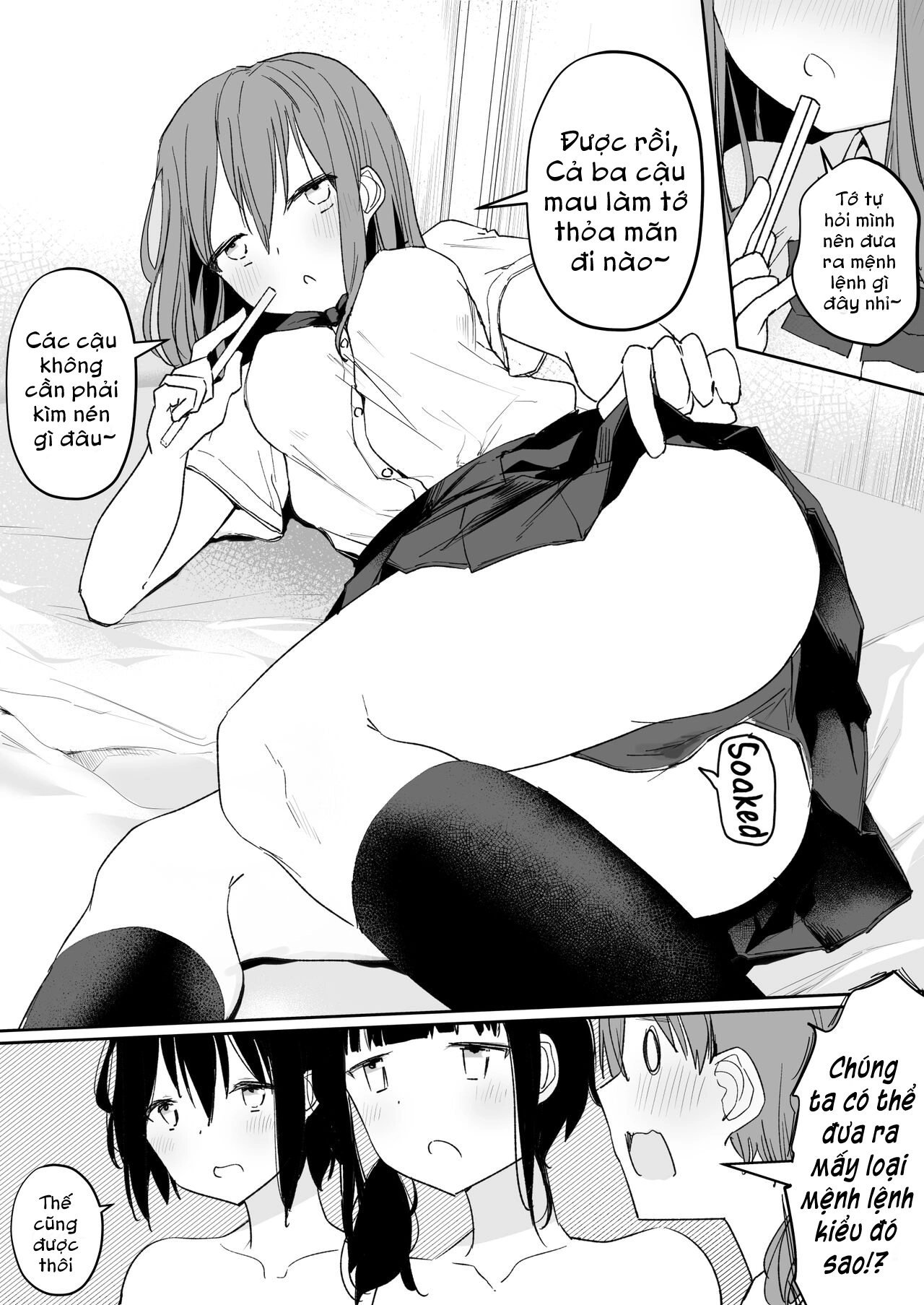 Yuri Zuki Joshi ga Nandemoari no Ousama Game Ya... - Chap 1 - 49