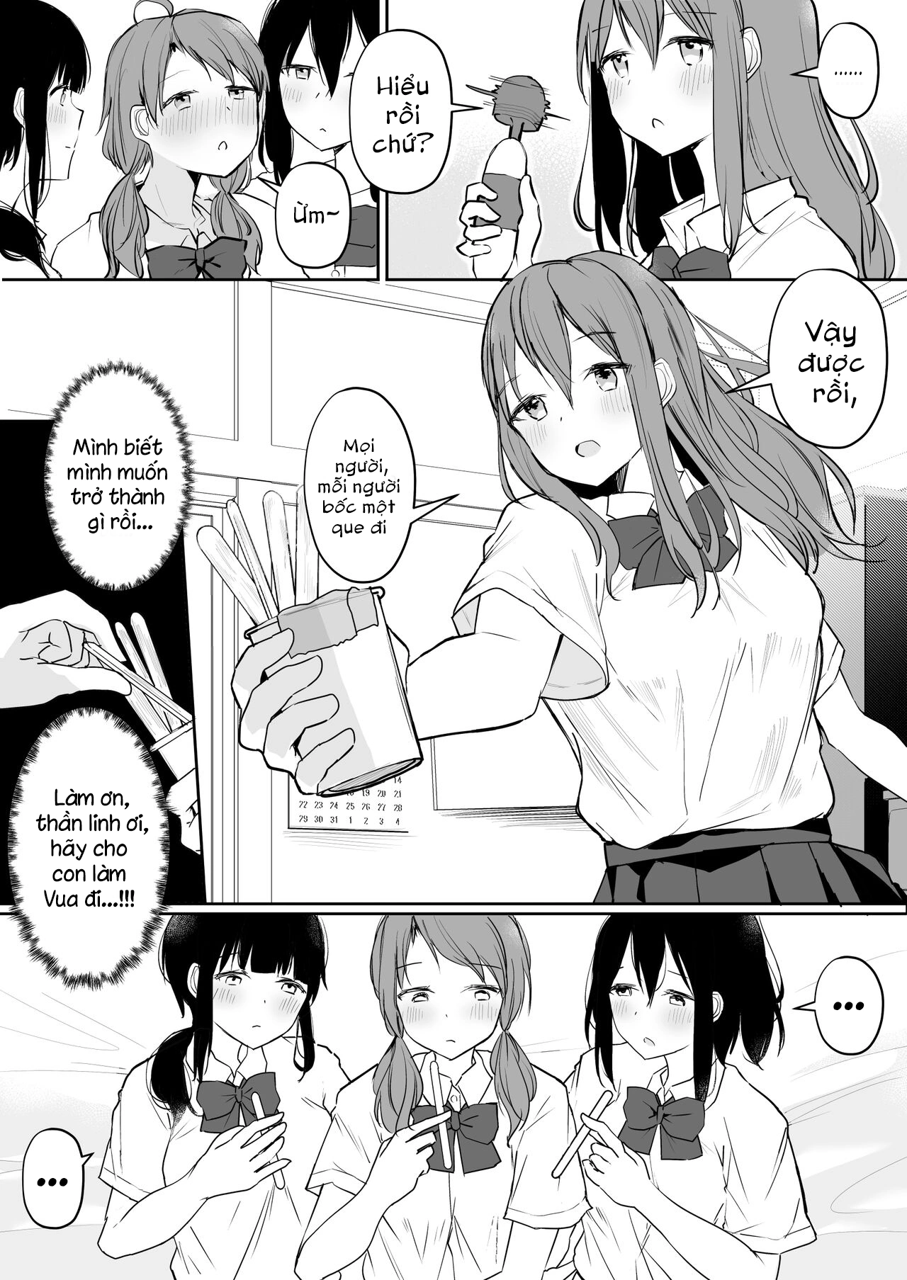 Yuri Zuki Joshi ga Nandemoari no Ousama Game Ya... - Chap 1 - 9