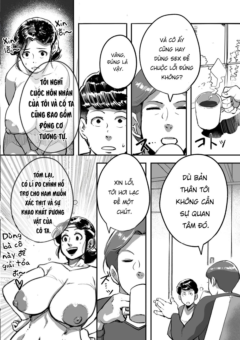 Bà cô Ryoko chỉ muốn làm tình - Chap 7 - 12