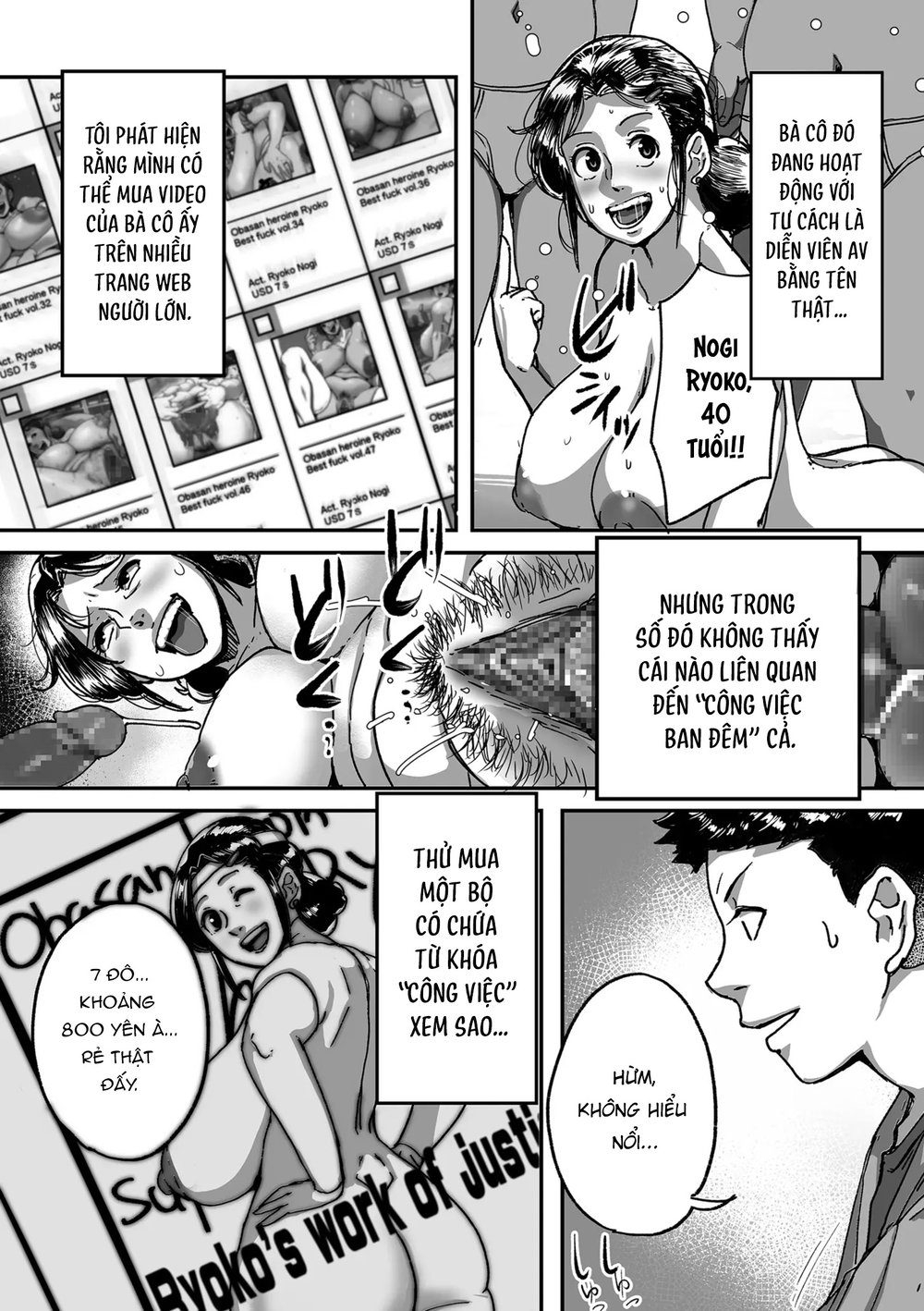 Bà cô Ryoko chỉ muốn làm tình - Chap 3 - 10
