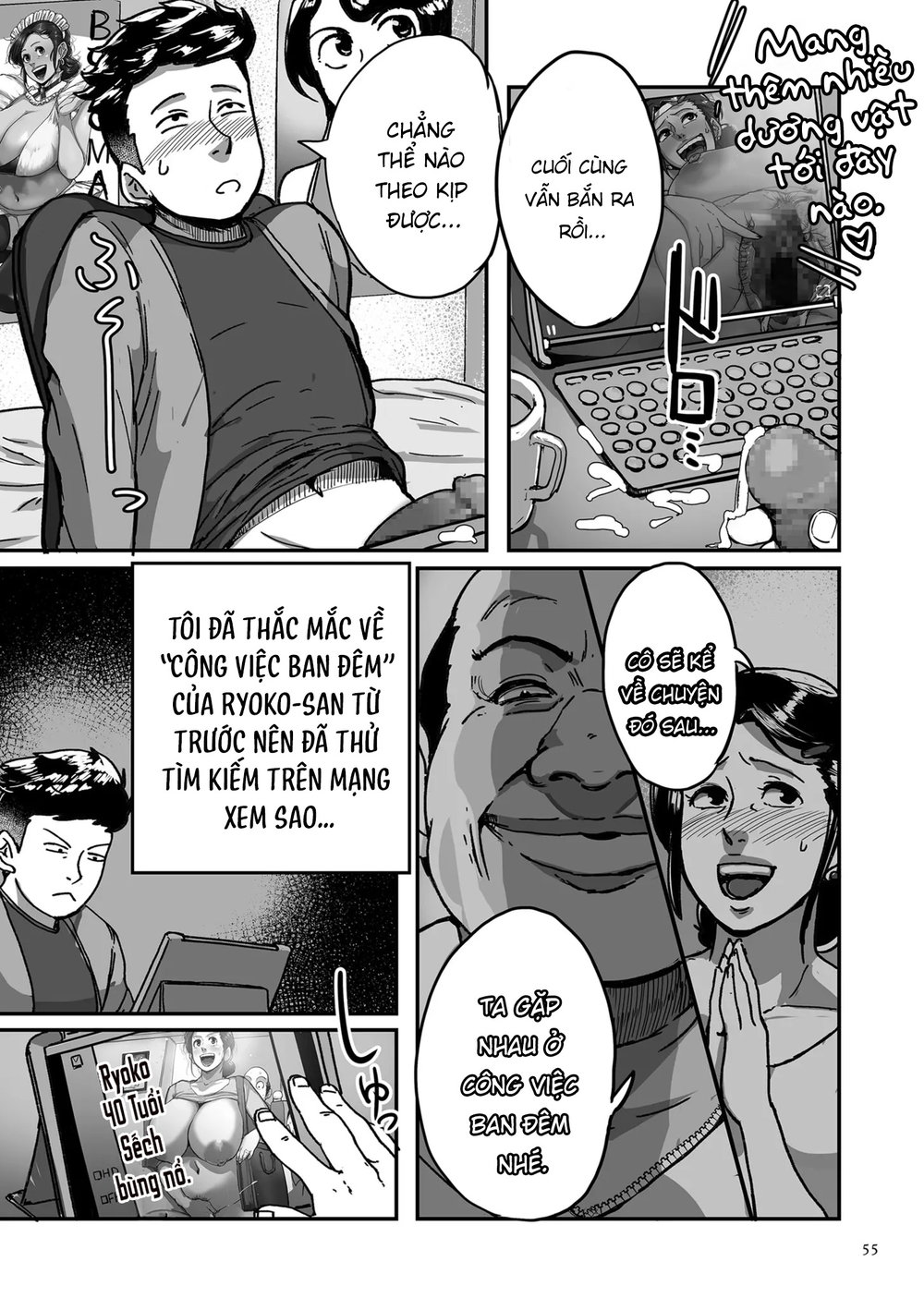 Bà cô Ryoko chỉ muốn làm tình - Chap 3 - 9