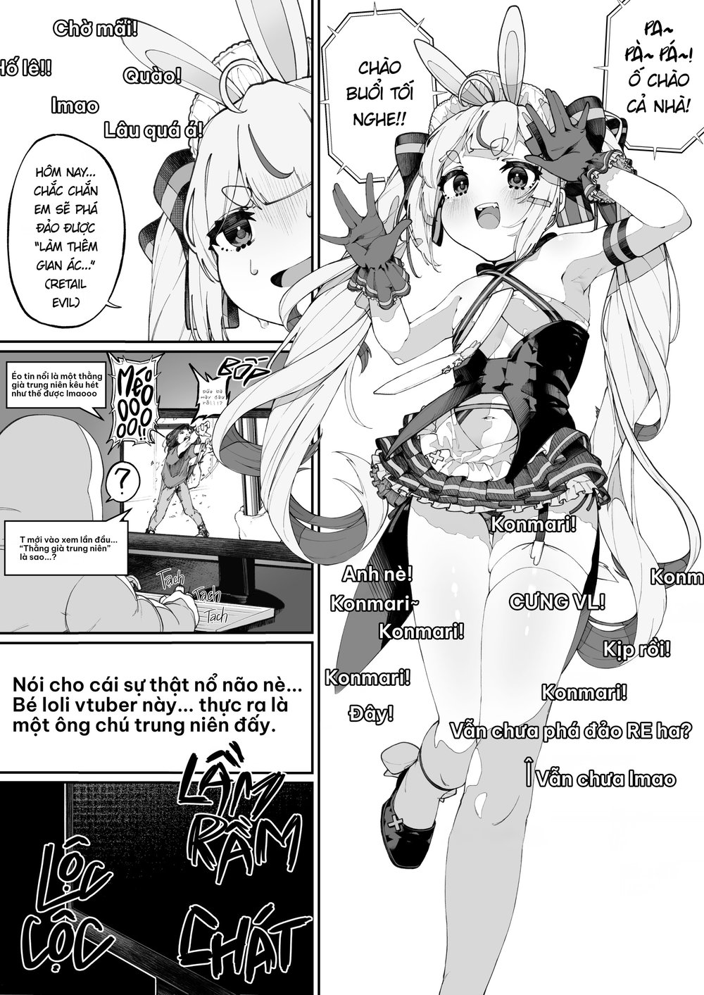 "Chú" Thỏ Nứng Địt Dính Thôi Miên [Không Che, F... - Chap 1 - 4