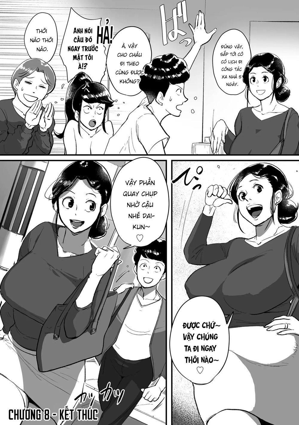 Bà cô Ryoko chỉ muốn làm tình - Chap 8 - 24