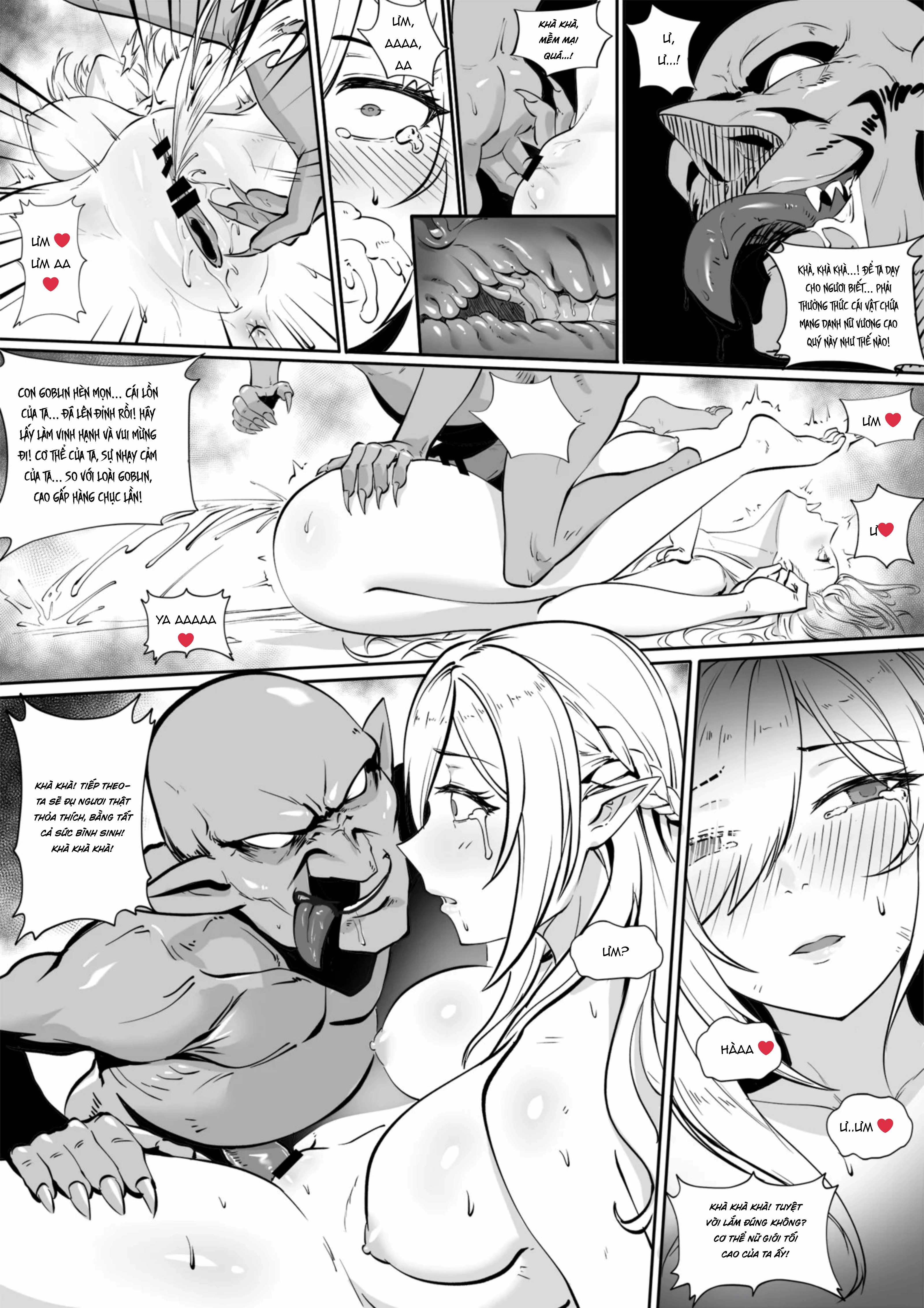 Sự đọa lạc của Nữ vương tộc Elf - Oneshot - 8