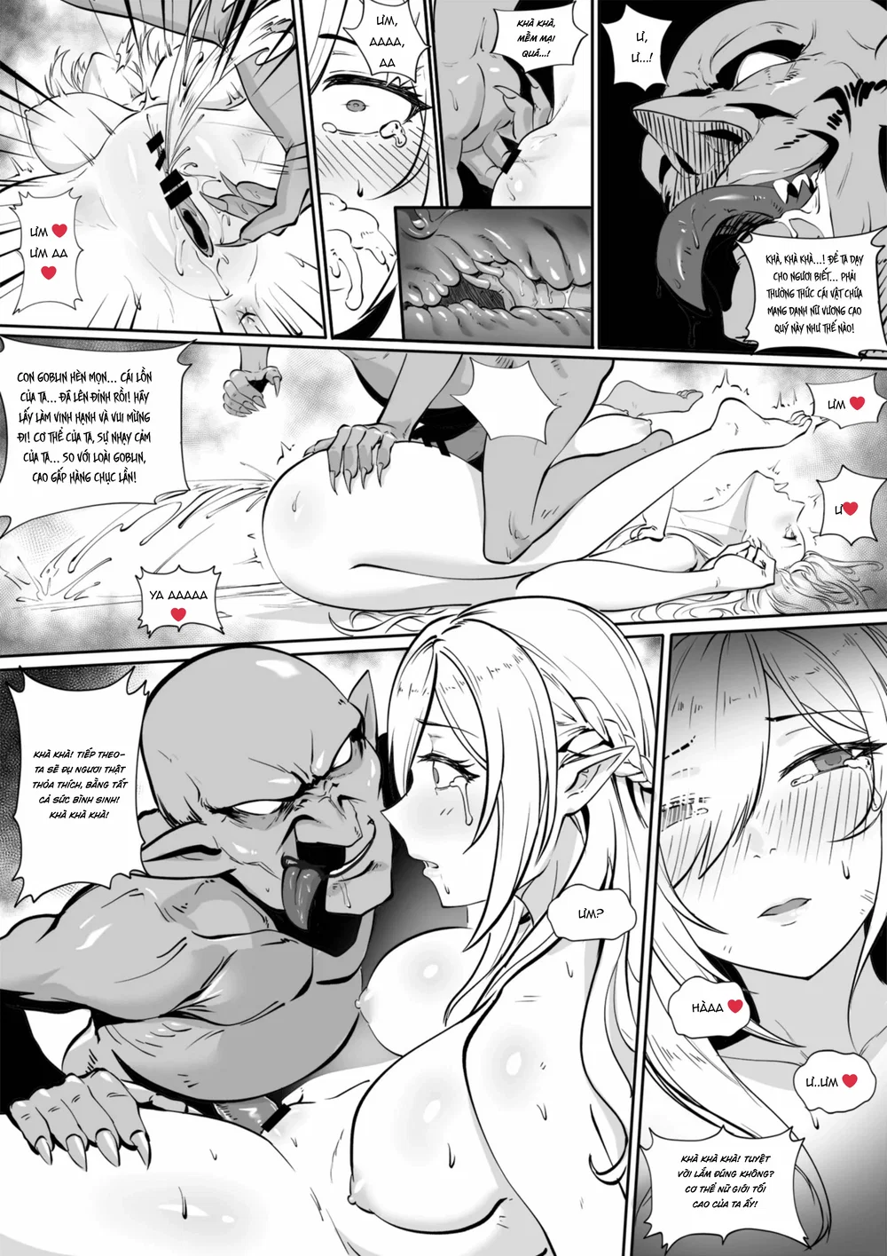 Sự đọa lạc của Nữ vương tộc Elf - Oneshot - 8