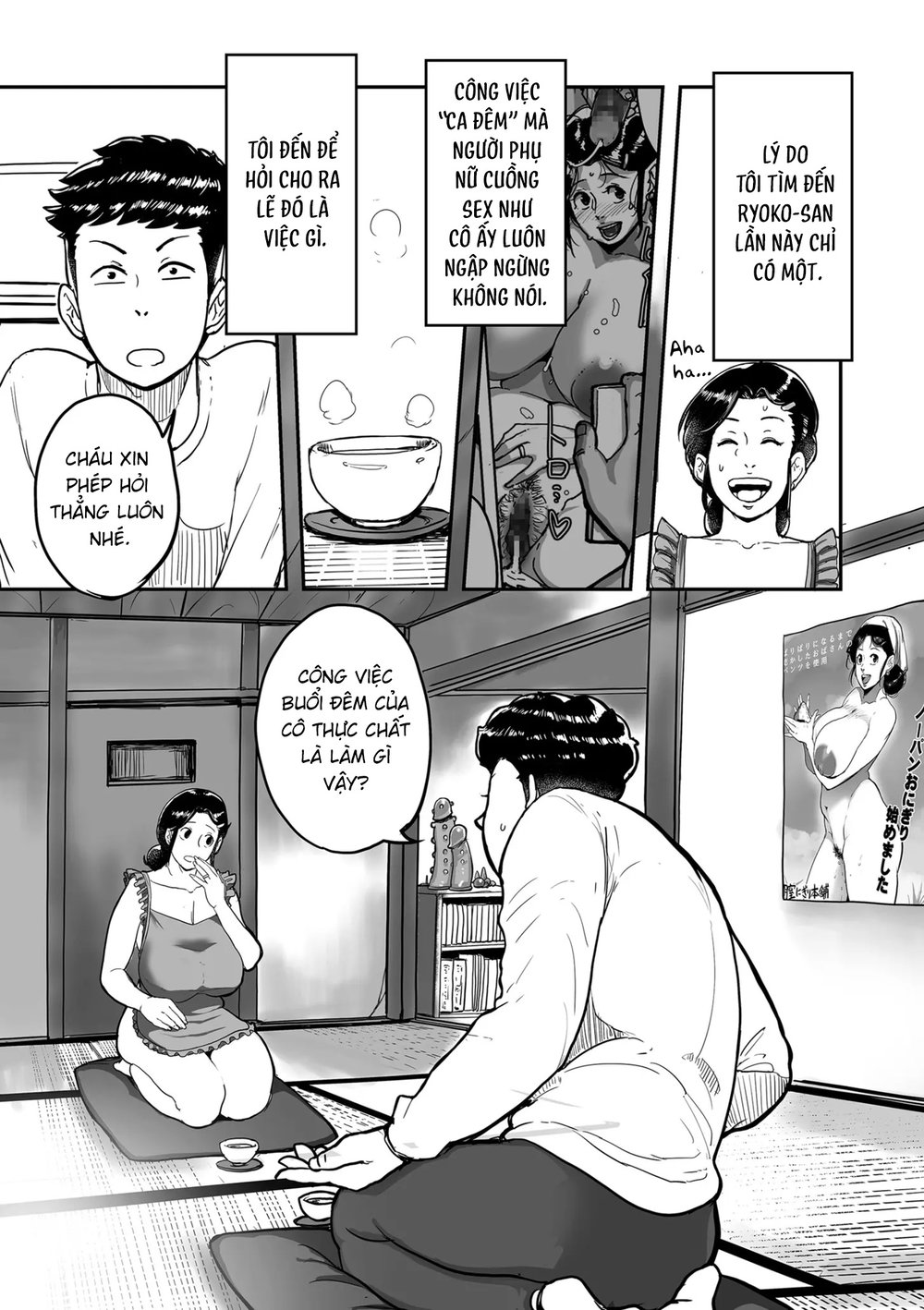 Bà cô Ryoko chỉ muốn làm tình - Chap 4 - 7
