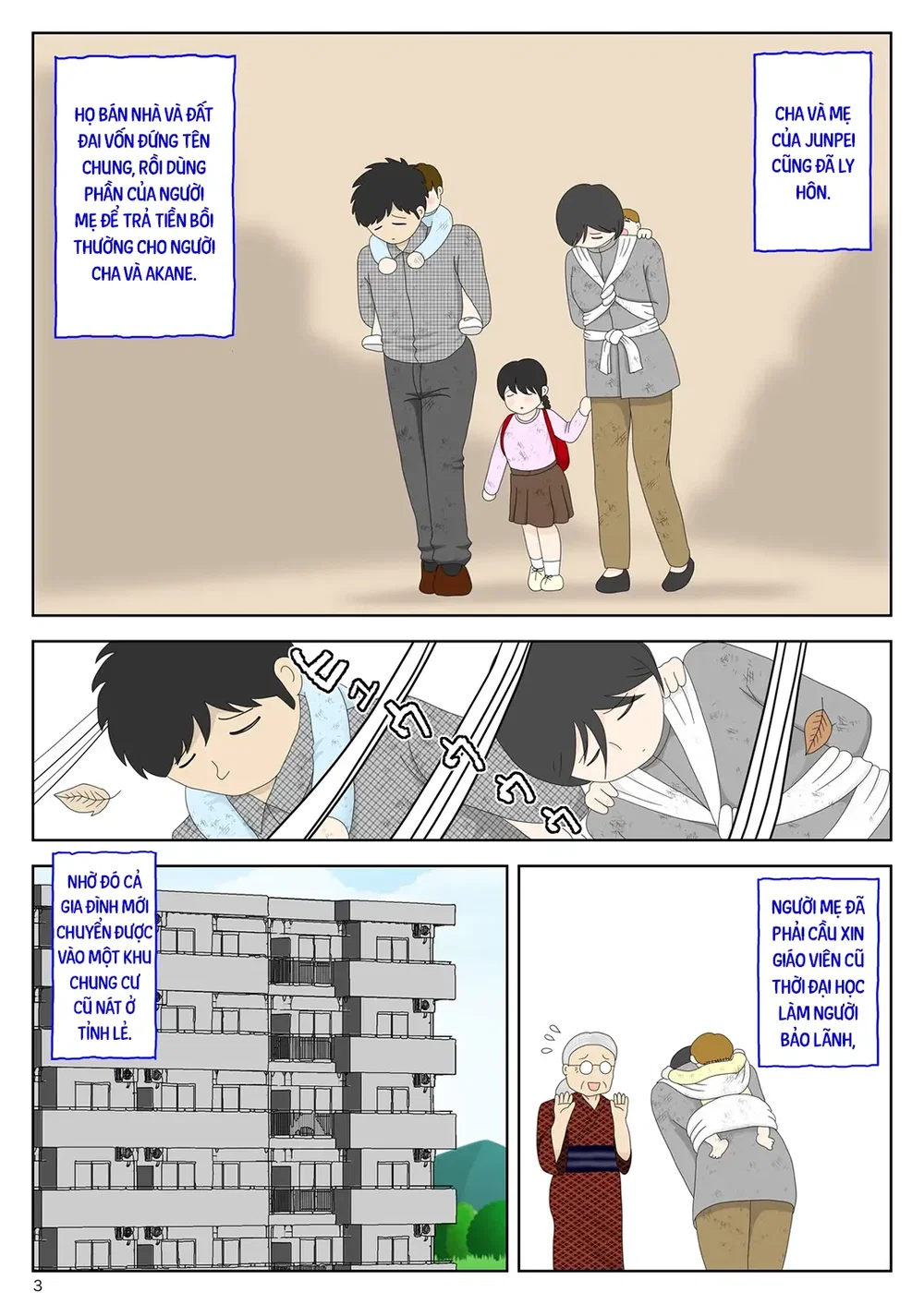 Bị mẹ phát hiện đang rình trộm thủ dâm [Onaneta... - Chap 11 - 3